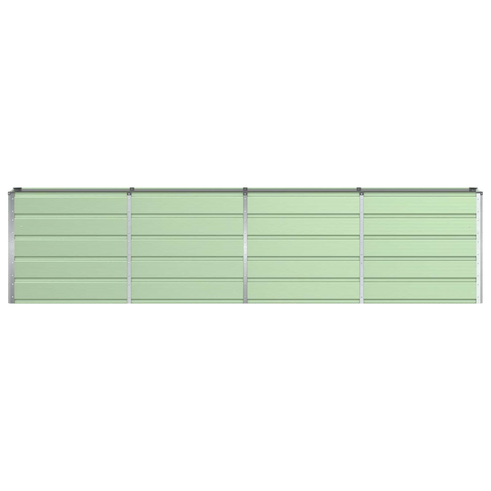 Planter Green 320 x 40 x 75 cm Steel