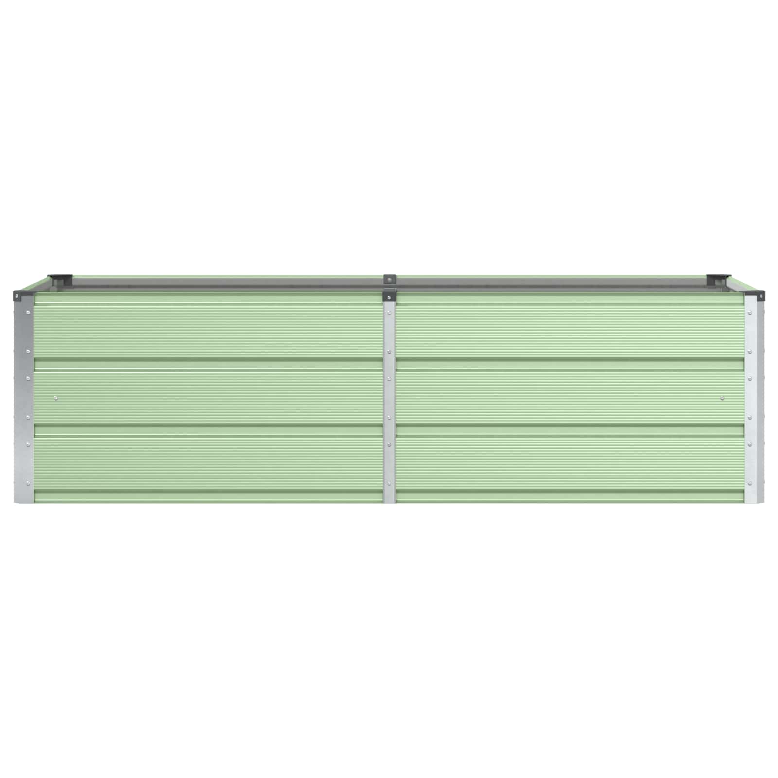 Planter Green 160 x 80 x 45 cm Steel