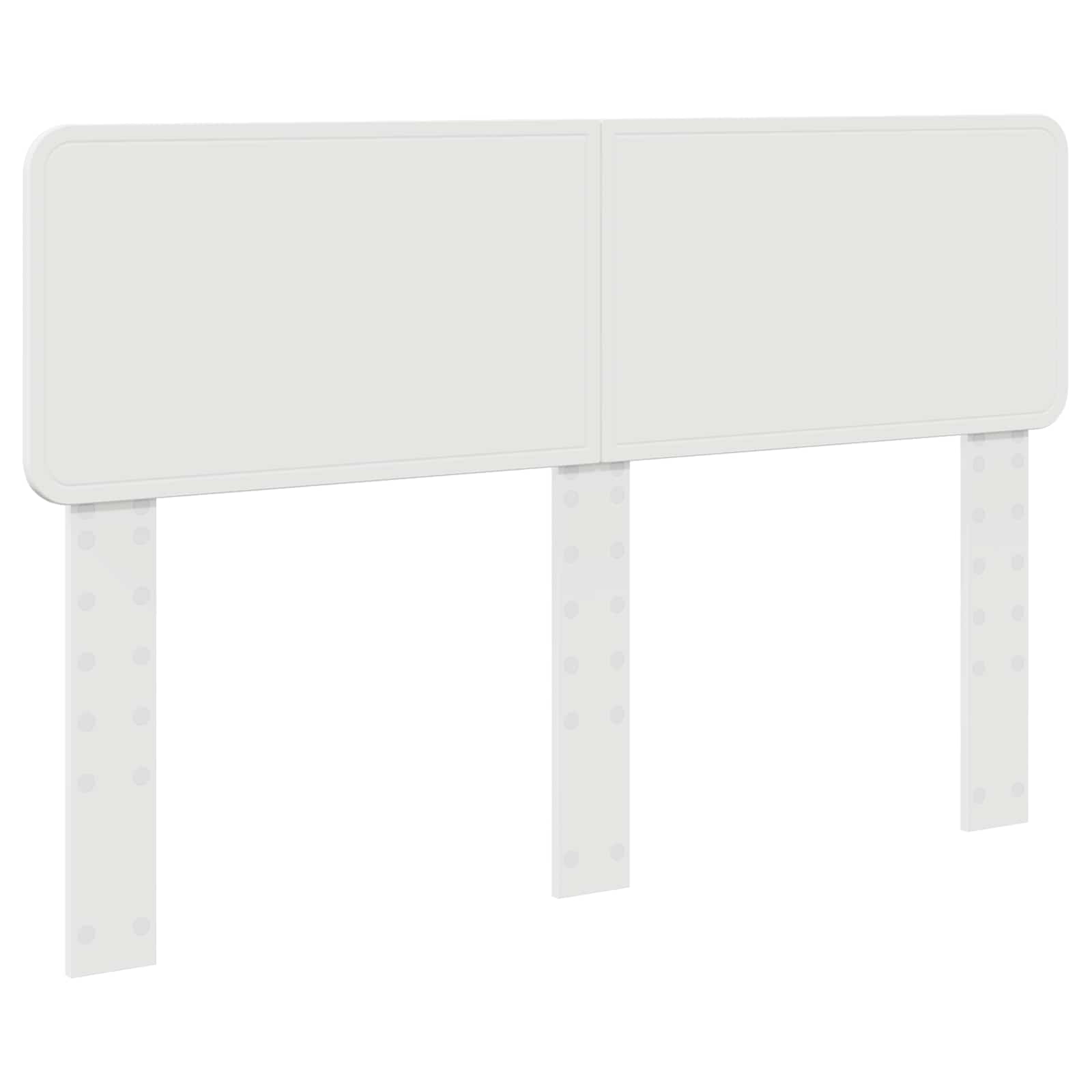 Bed Frame with Drawer White 150 x 200 cm Engineered Wood