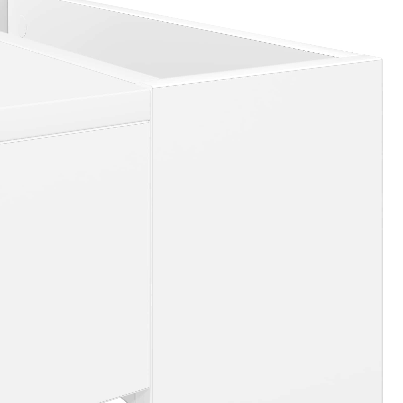 Coffee Table White 110 x 50 x 41 cm Engineered Wood