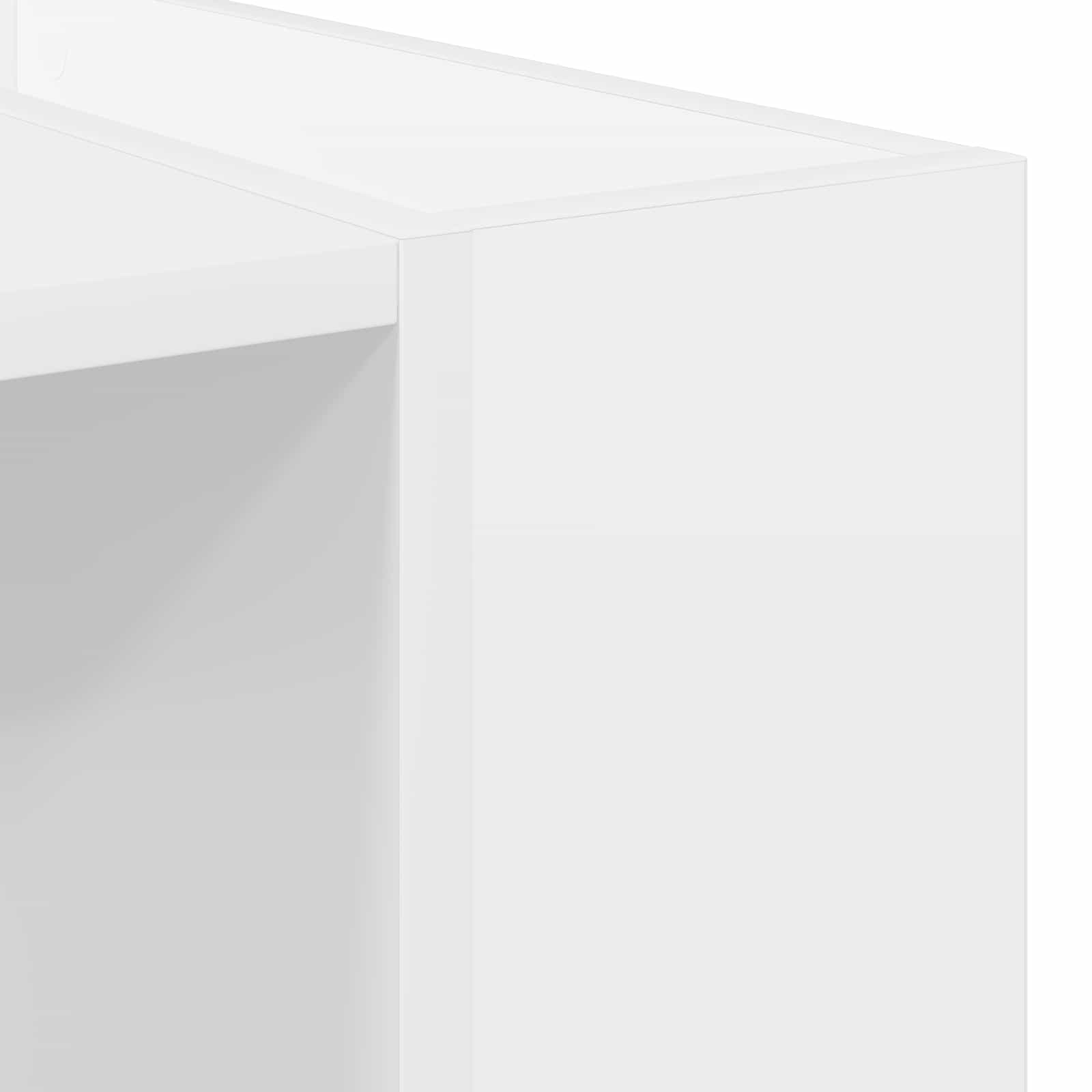 Coffee Table White 95 x 50 x 34 cm Engineered Wood