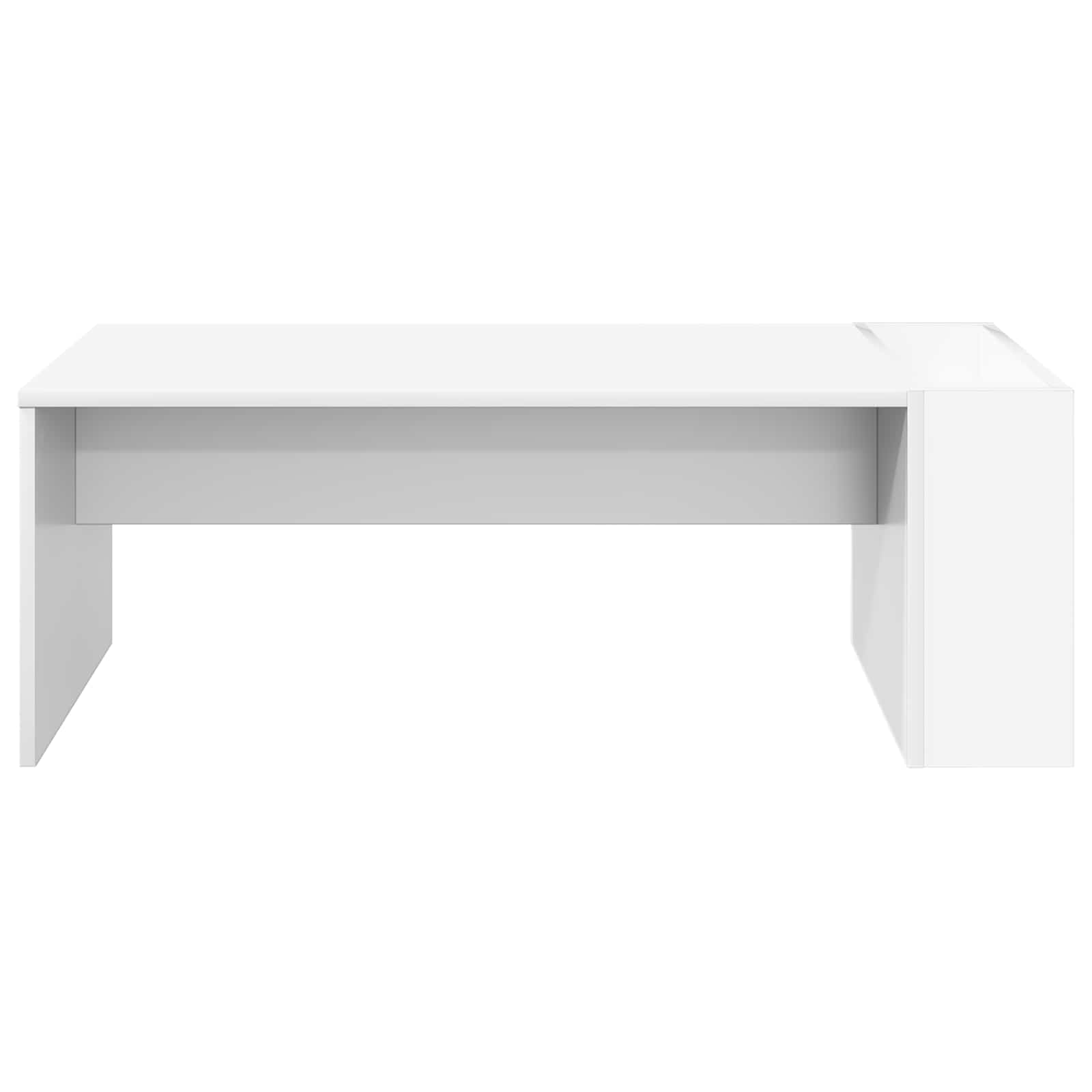 Coffee Table White 95 x 50 x 34 cm Engineered Wood
