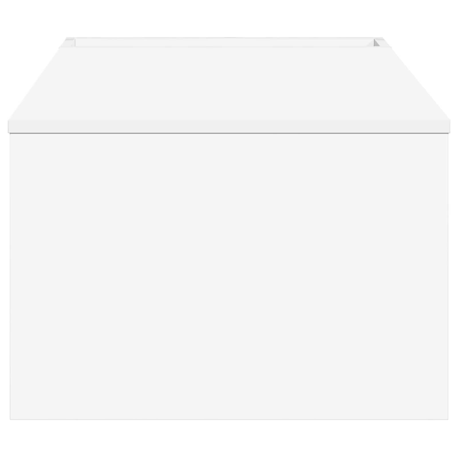 Coffee Table White 95 x 50 x 34 cm Engineered Wood