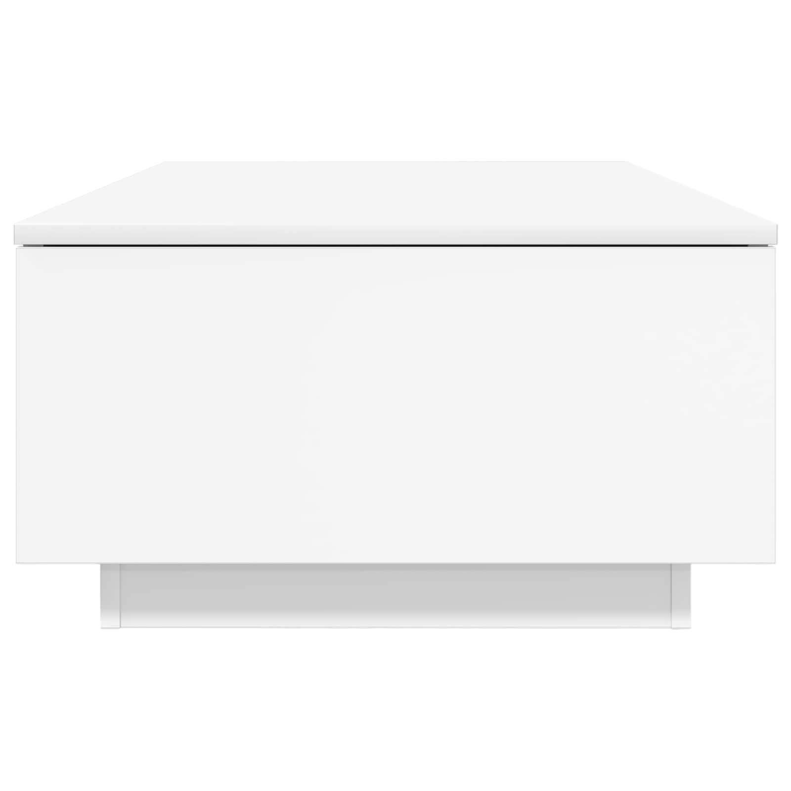 Coffee Table White 95 x 55 x 31 cm Engineered Wood