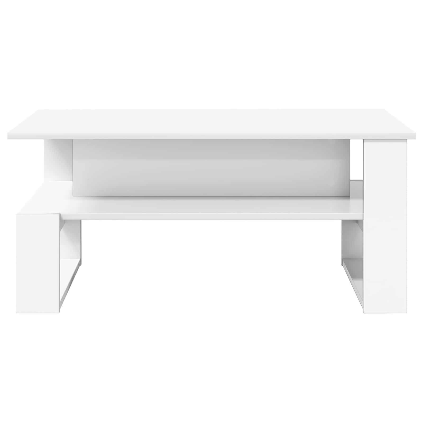 Coffee Table White 90 x 50 x 40 cm Engineered Wood