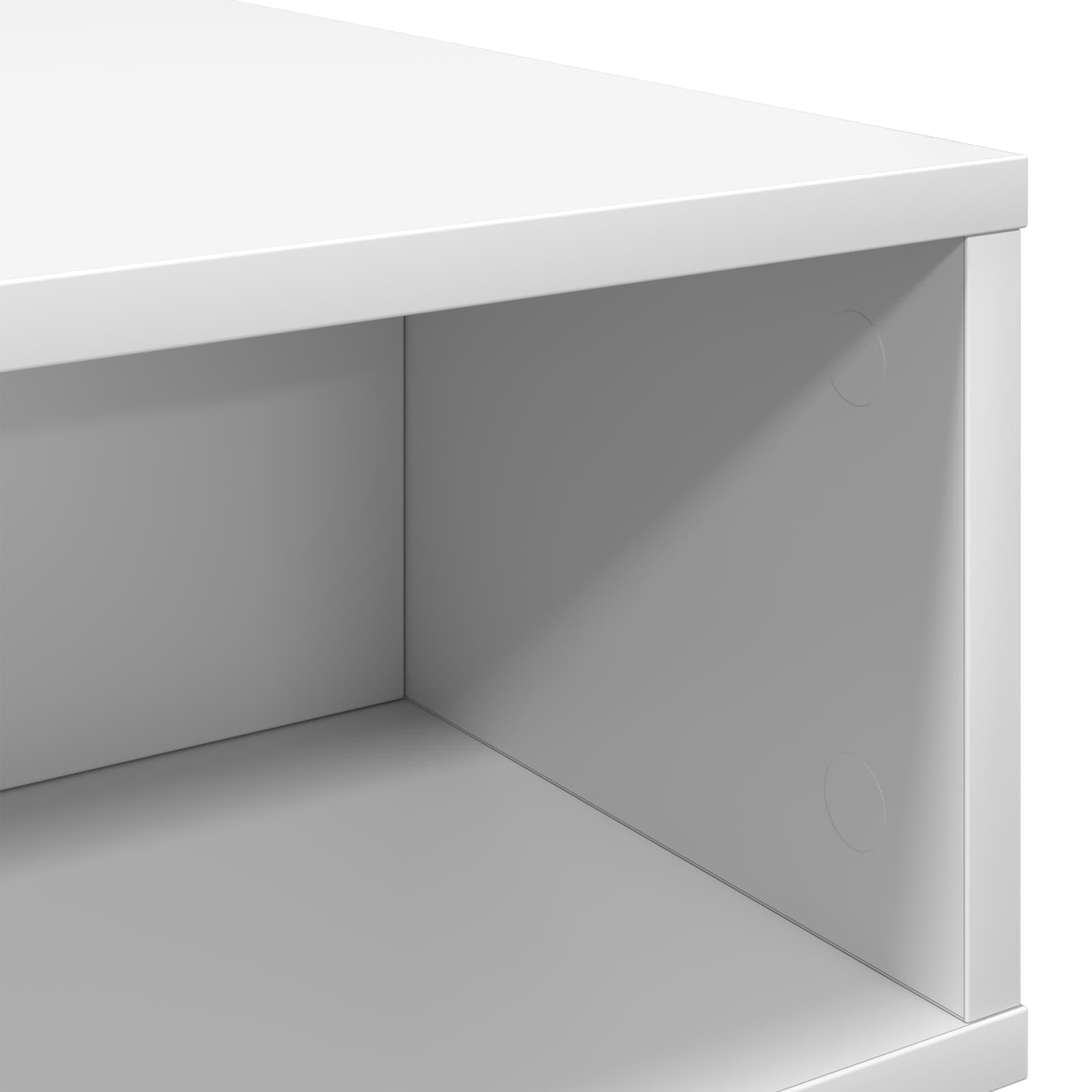Coffee Table White 100 x 46 x 35 cm Engineered Wood