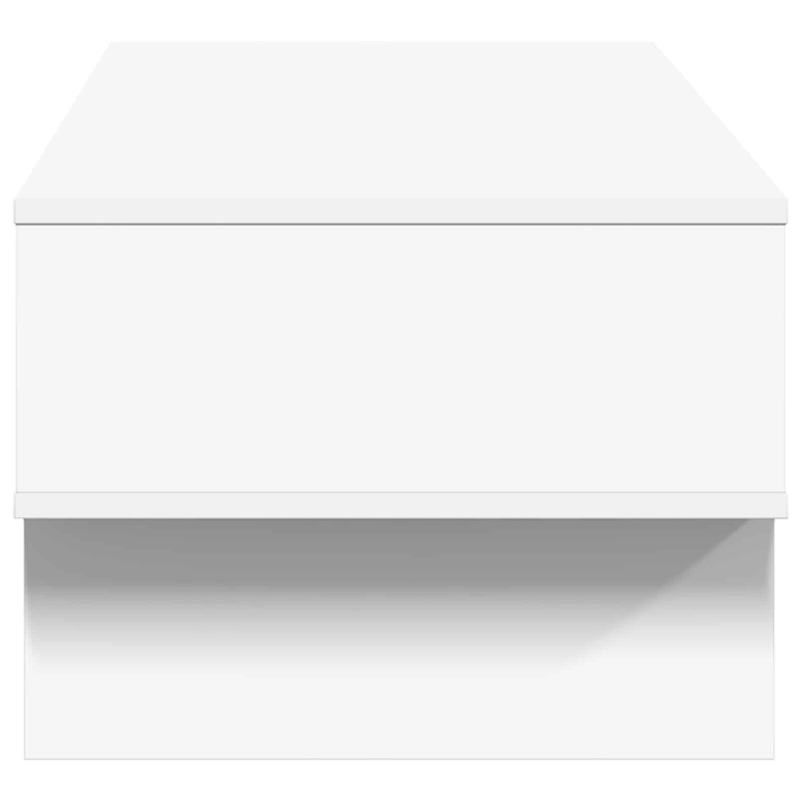 Coffee Table White 100 x 46 x 35 cm Engineered Wood