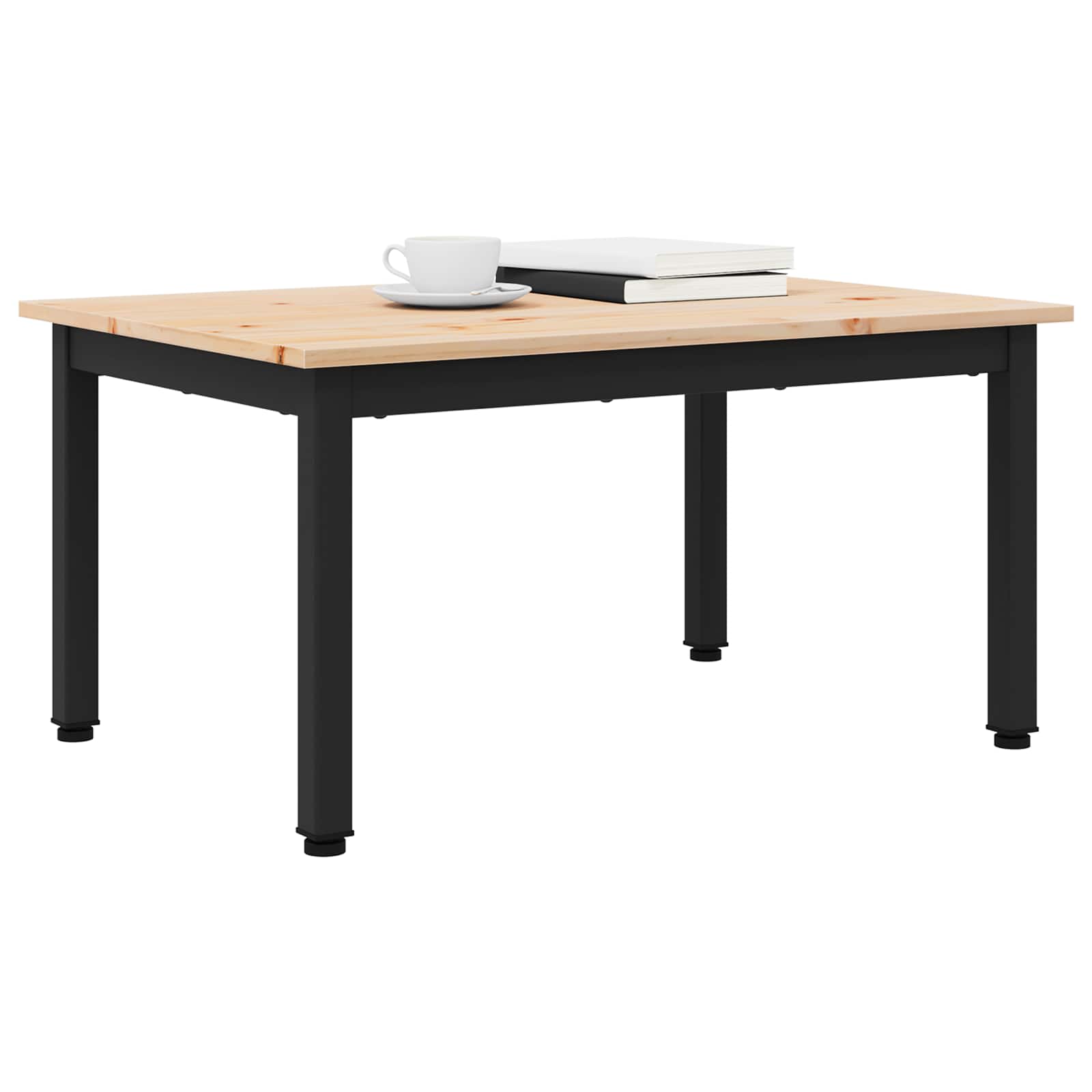 Coffee Table Natural 60 x 50 x 36 cm Solid Pine Wood