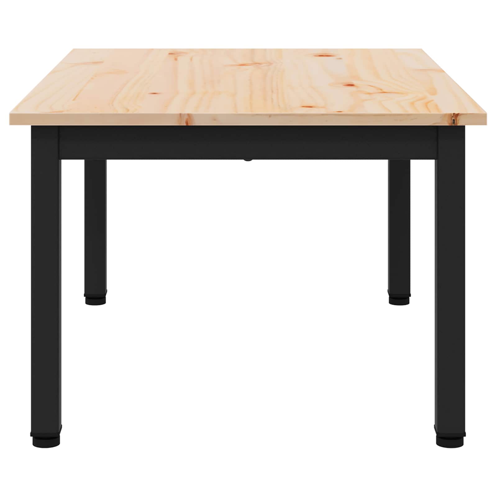 Coffee Table Natural 70 x 50 x 36 cm Solid Pine Wood