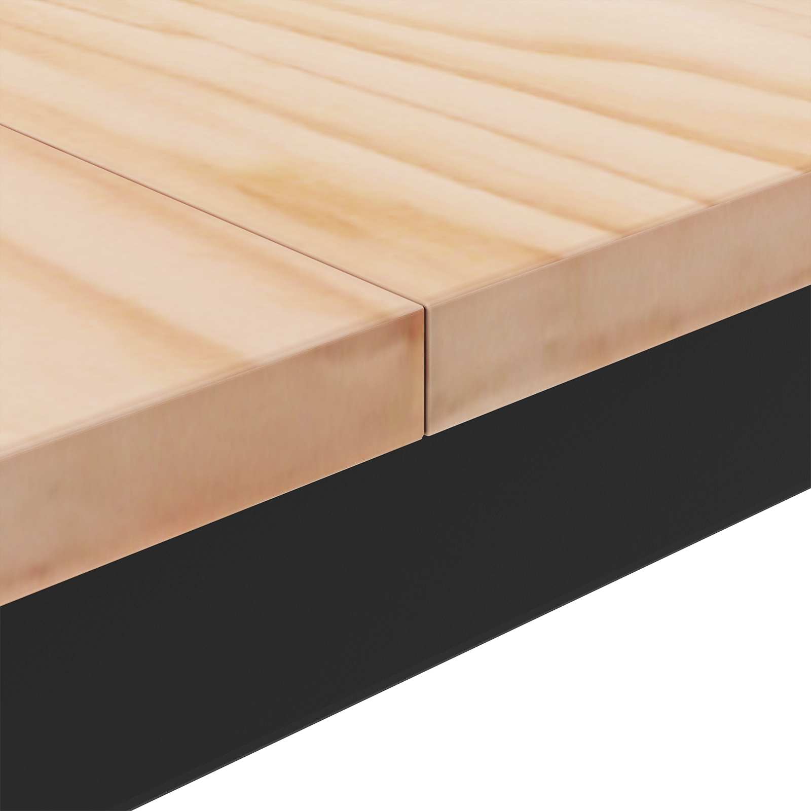 Coffee Table Natural 80 x 80 x 45 cm Solid Pine Wood