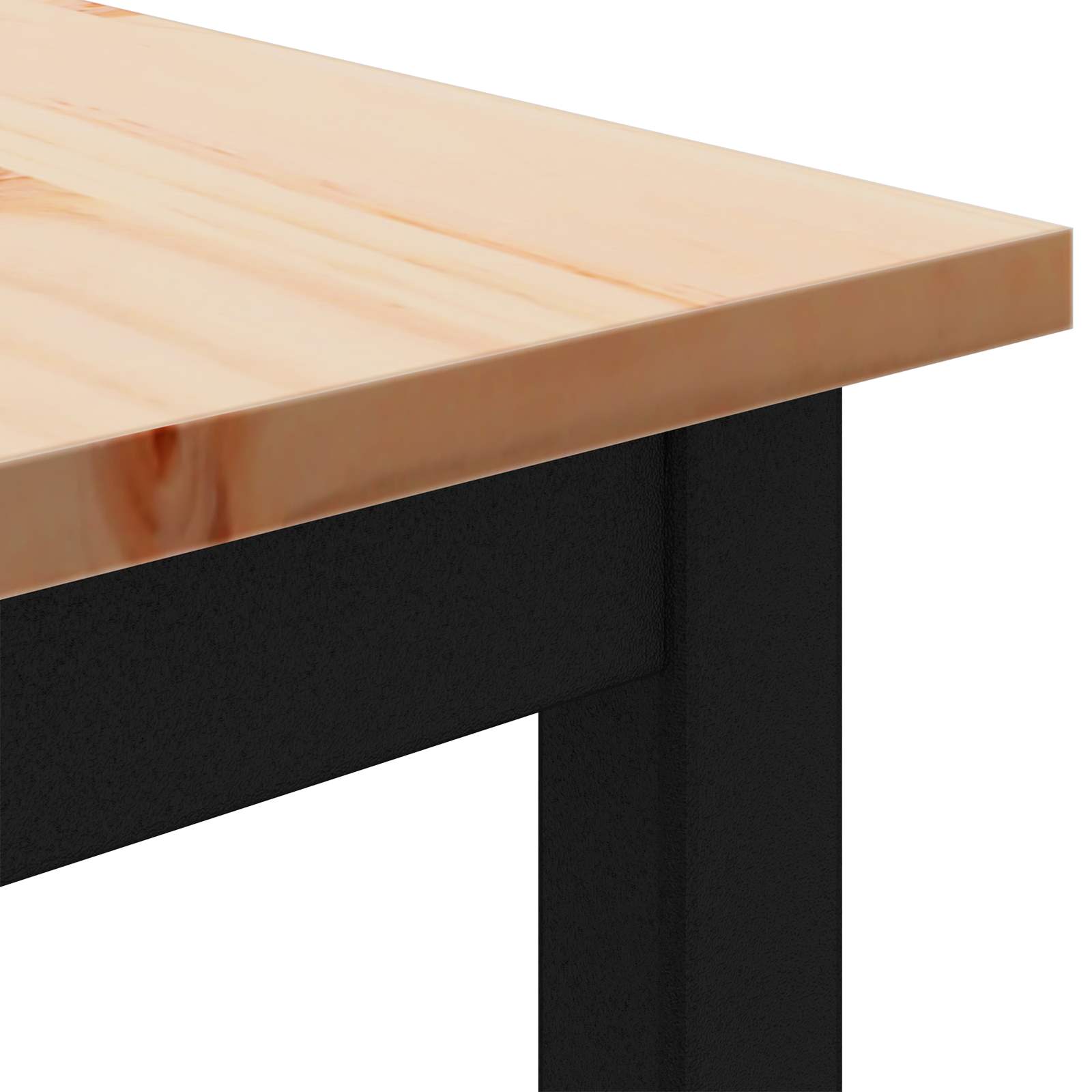 Dining Table Natural 80 x 80 x 75 cm Solid Pine Wood