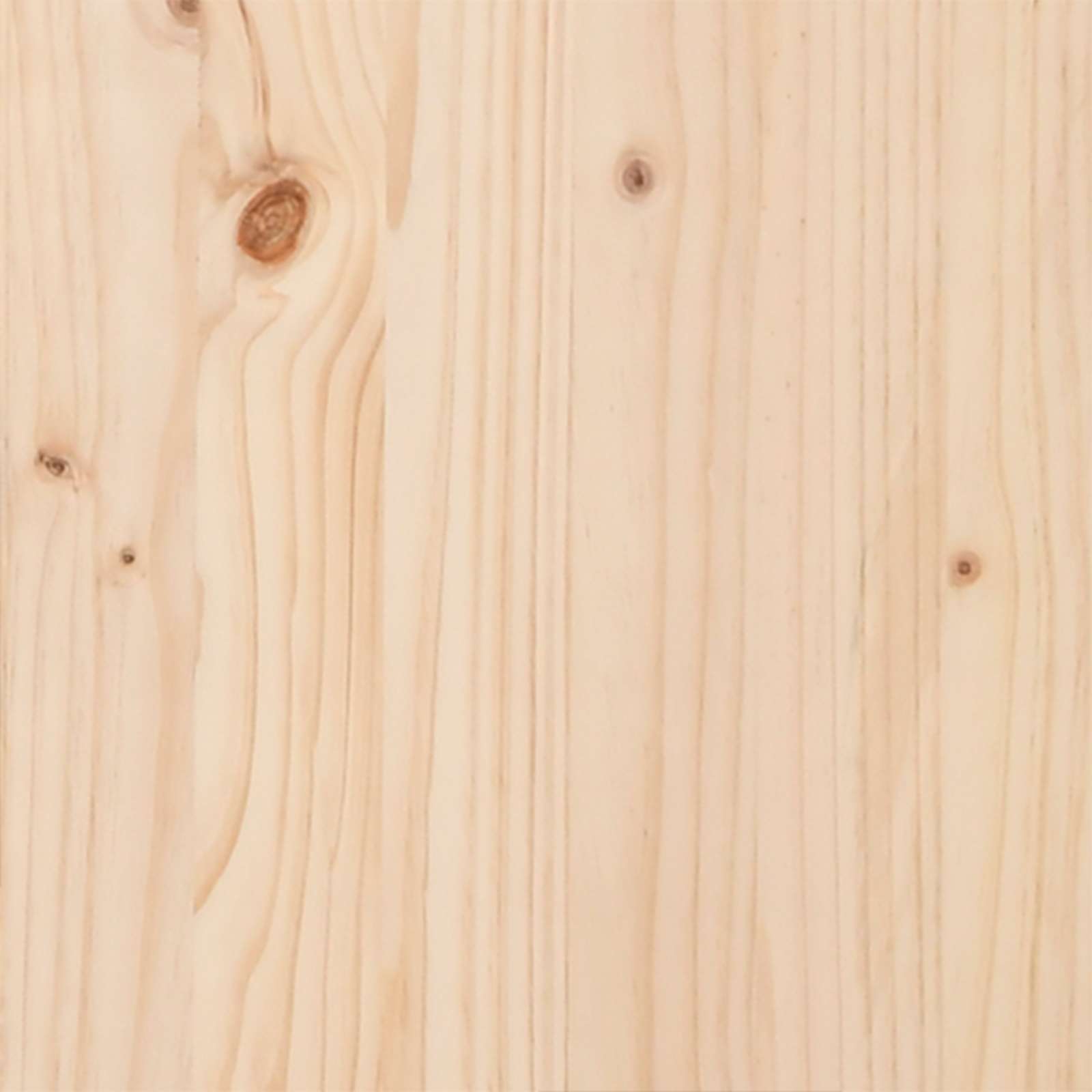 Dining Table Natural 80 x 80 x 75 cm Solid Pine Wood