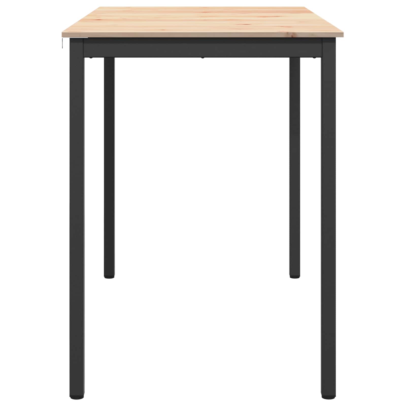 Bar Table Natural 110 x 55 x 105 cm Solid Pine Wood