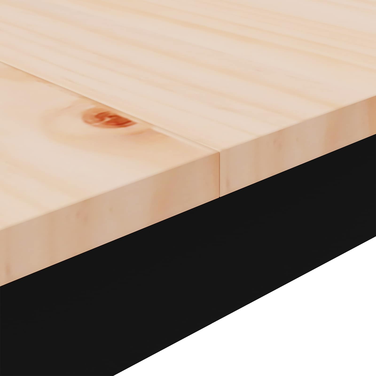 Bar Table 180 x 90 x 105 cm Solid Pine Wood Natural Rectangular