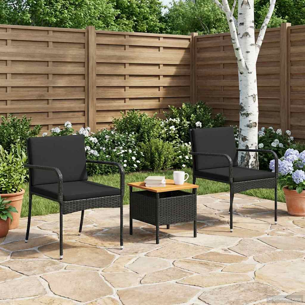 Garden set with Cushion steel