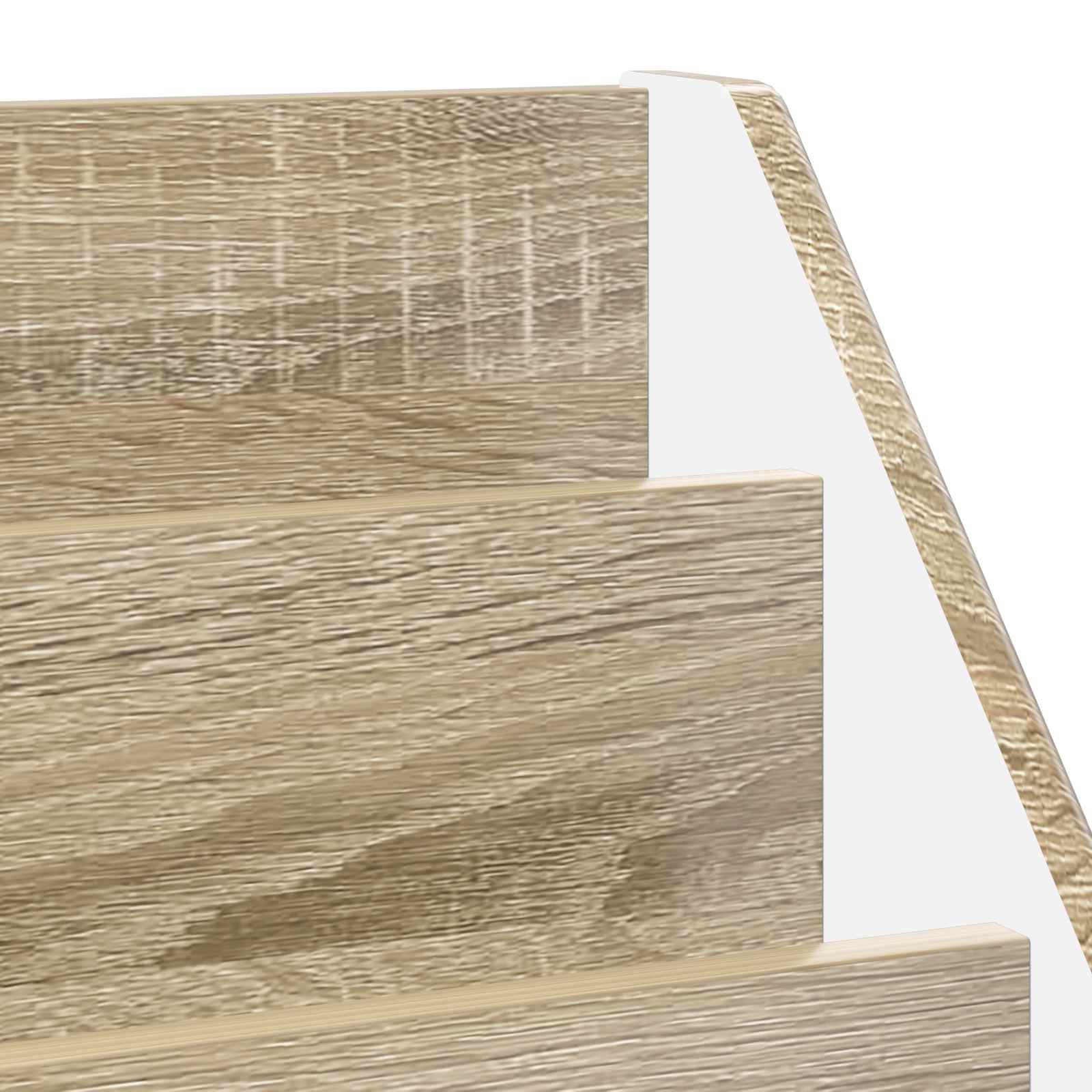 Kids Bookshelf Sonoma Oak 72.5 x 29.5 x 69 cm Engineered Wood