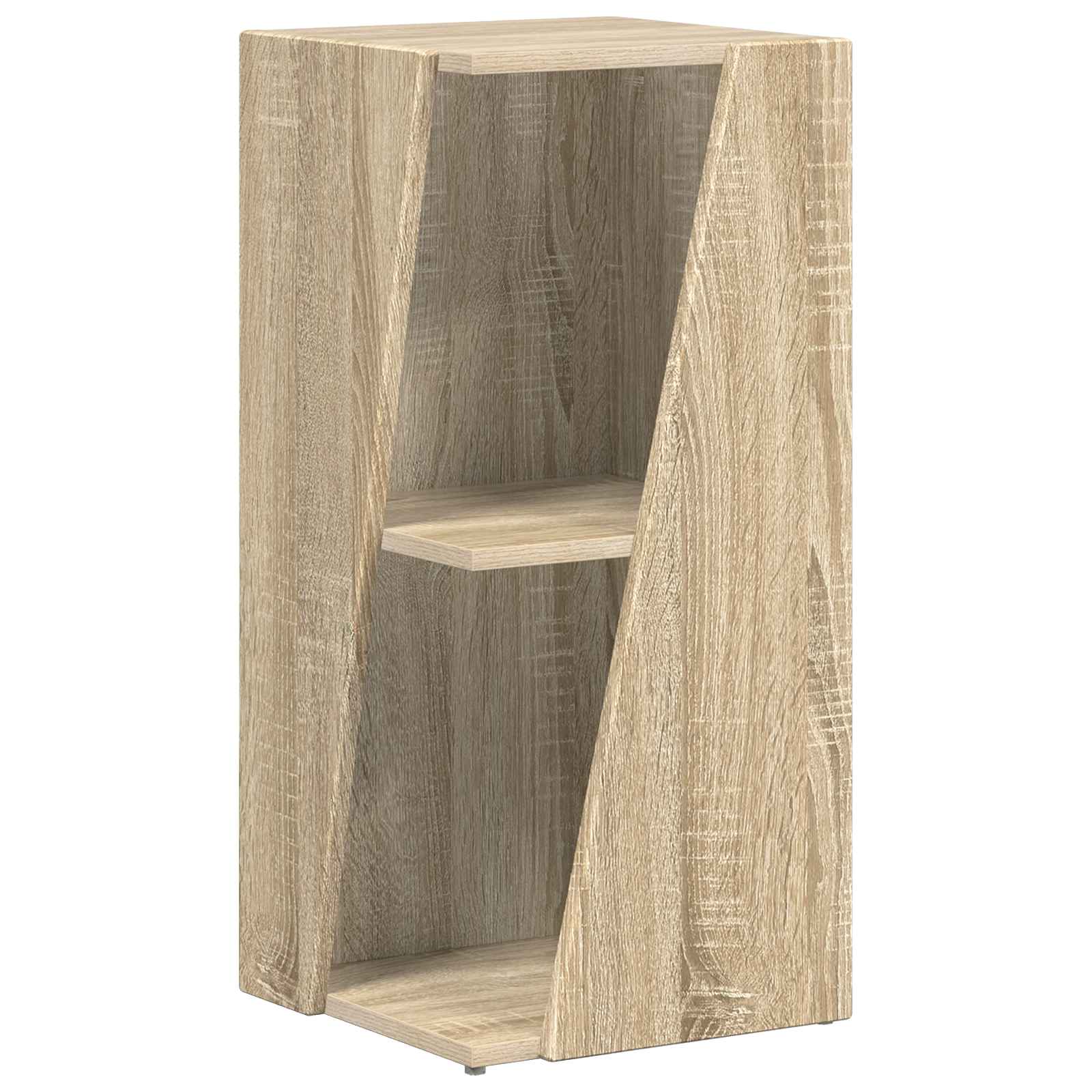 Side Shelf 33 x 32 x 70.5 cm Engineered Wood Sonoma Oak