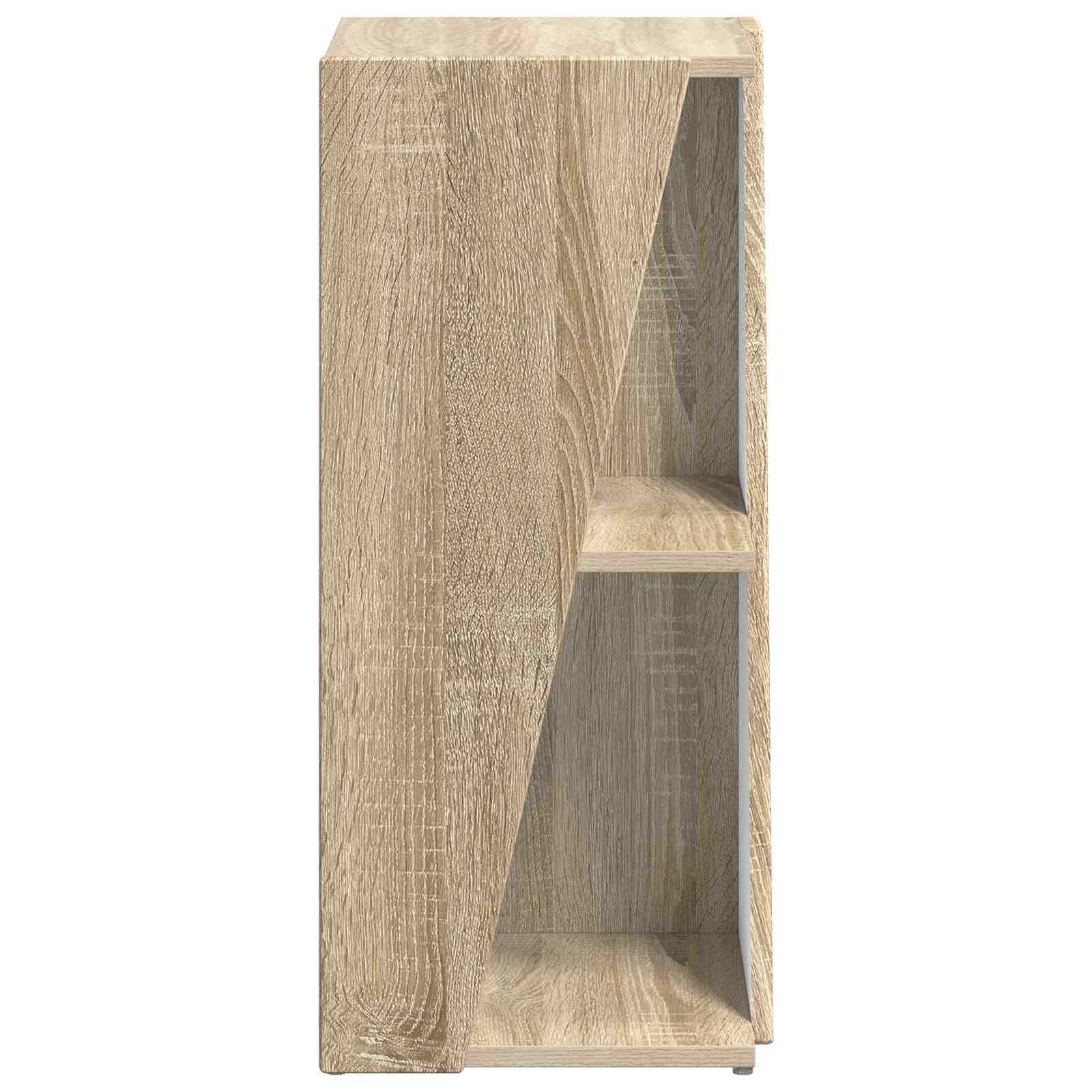 Side Shelf 33 x 32 x 70.5 cm Engineered Wood Sonoma Oak