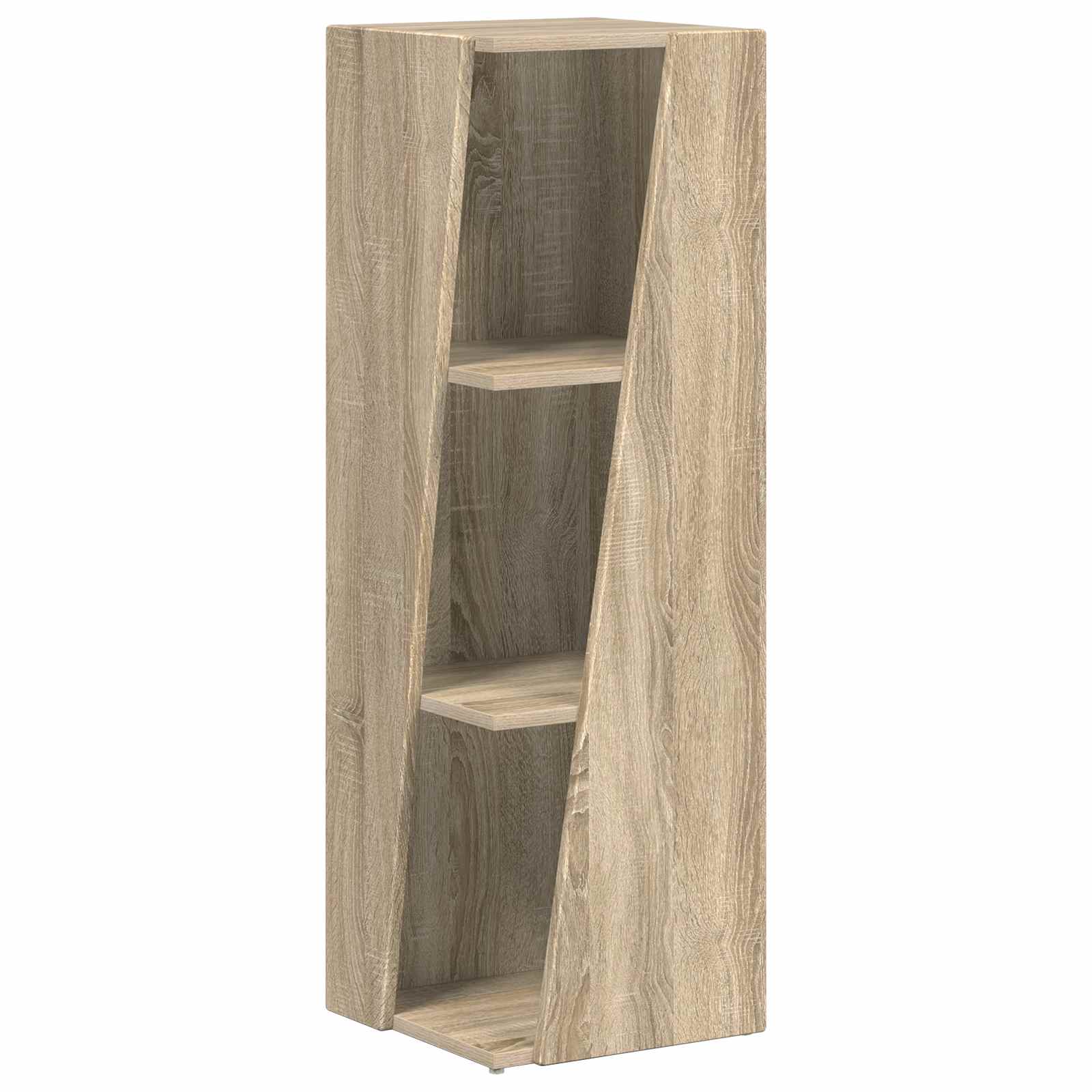 Side Shelf 33 x 32 x 100.5 cm Engineered Wood Sonoma Oak