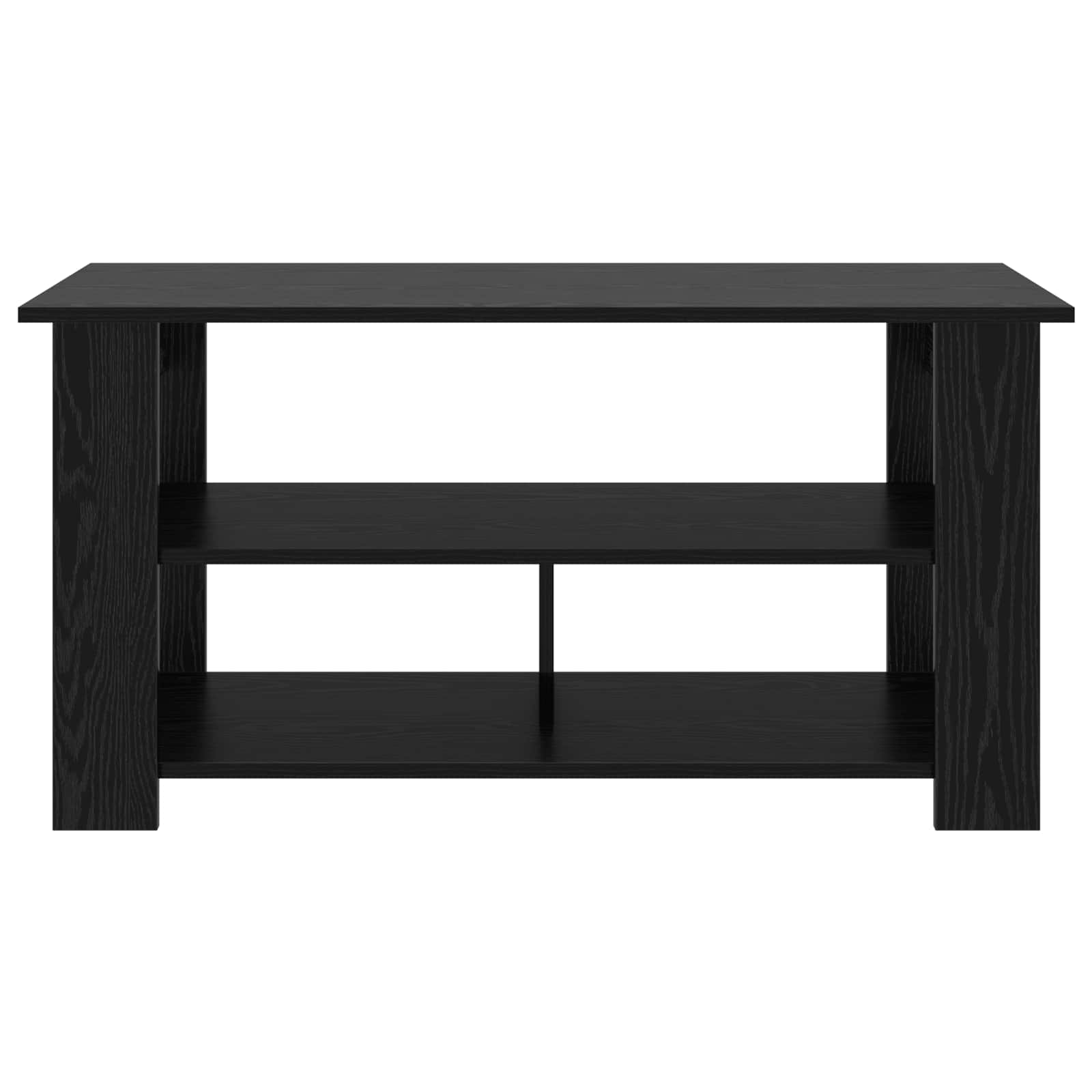 TV stand Black Oak 100 x 40 x 50 cm