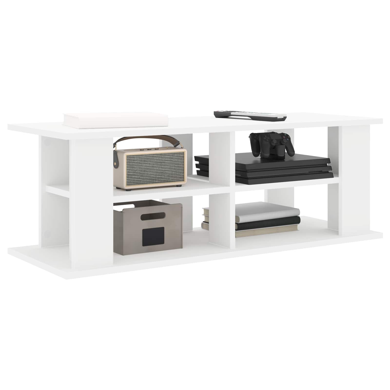 TV stand White 96 x 35 x 33.5 cm