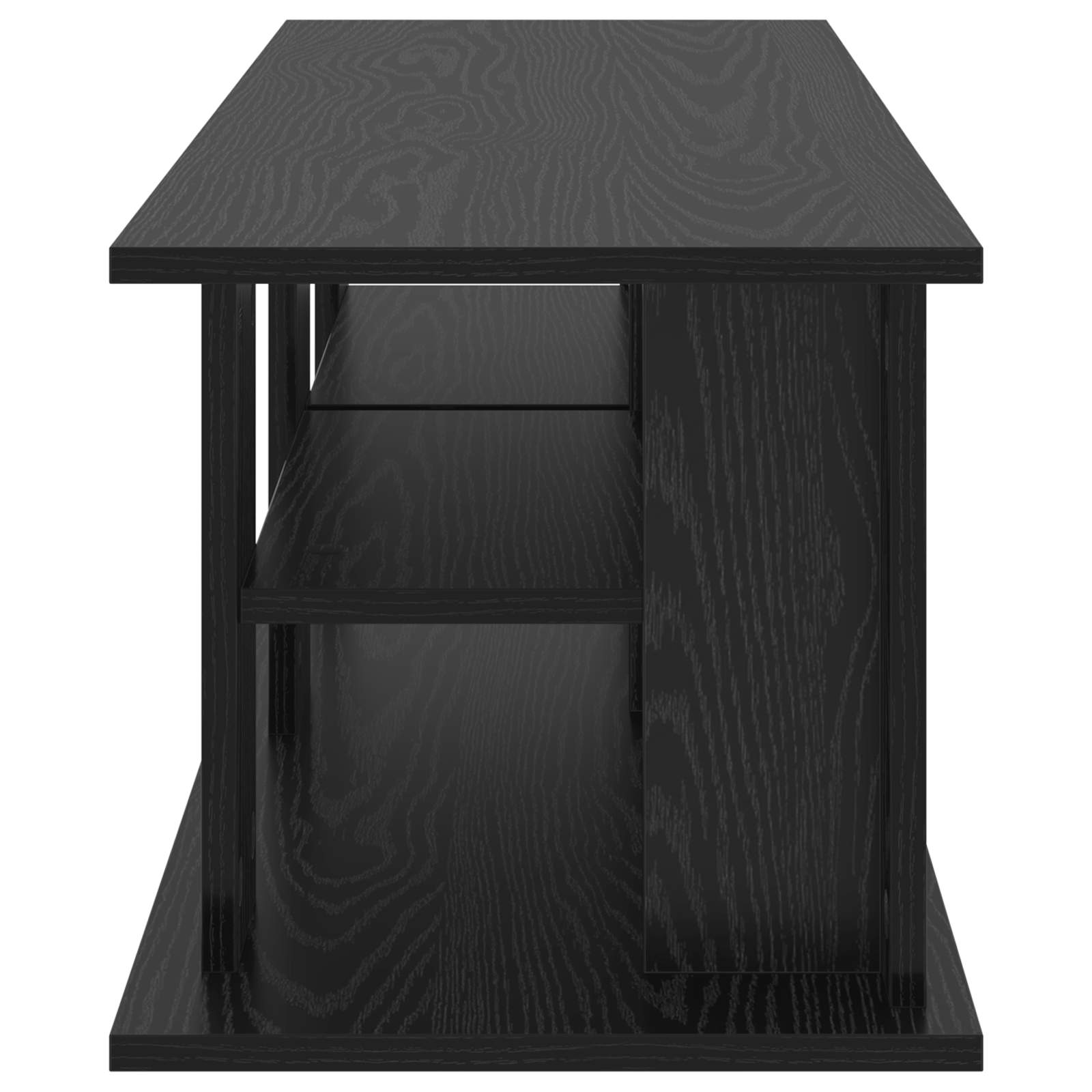 TV stand Black Oak 96 x 35 x 33.5 cm