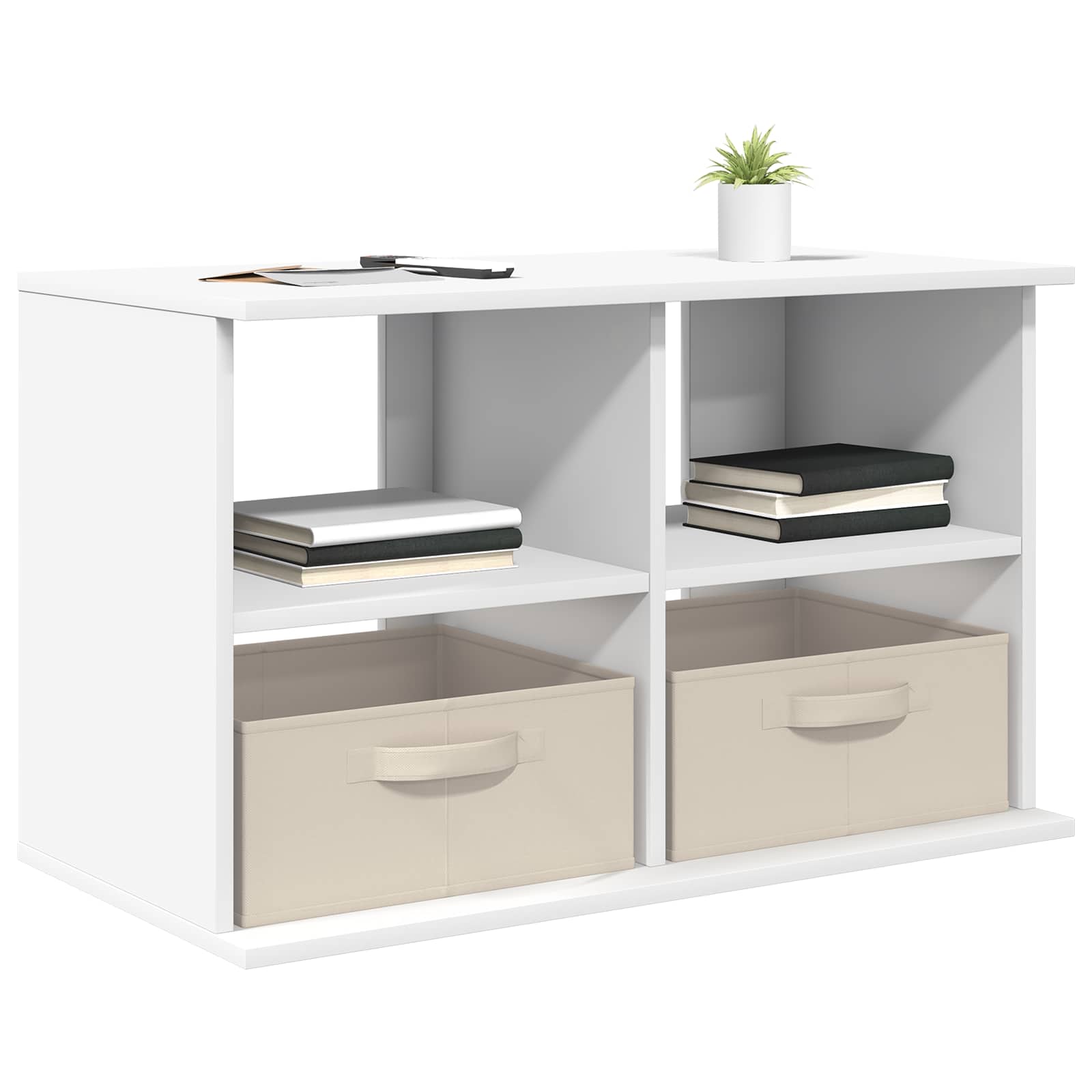 TV stand with Drawer White 79 x 40 x 48 cm