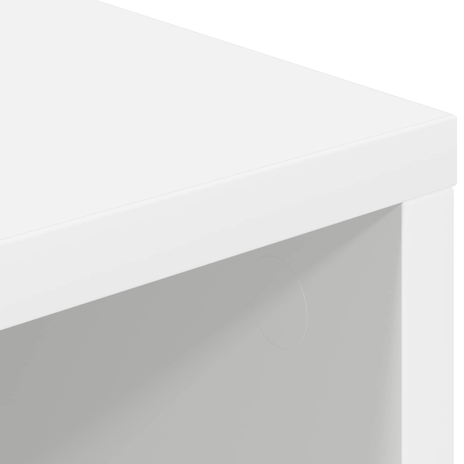 Sideboard with Drawer White 60 x 33.5 x 84 cm