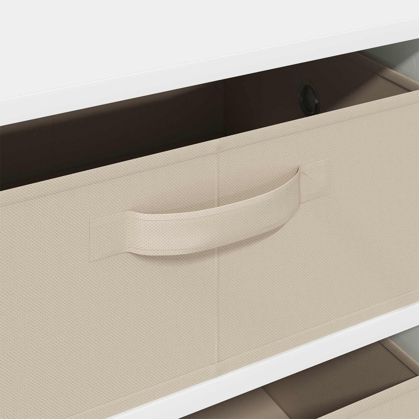 Sideboard with Drawer White 60 x 33.5 x 84 cm