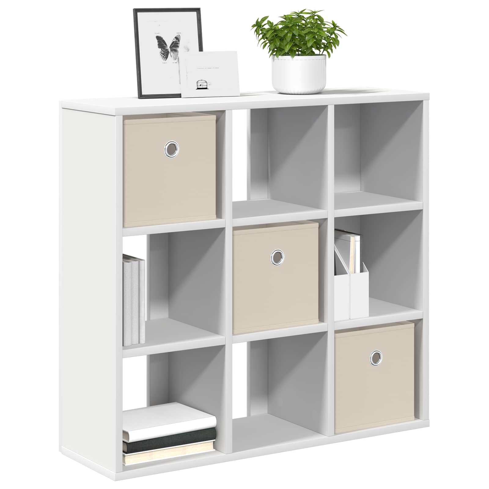 Sideboard with Drawer White 73.5 x 24 x 69.5 cm