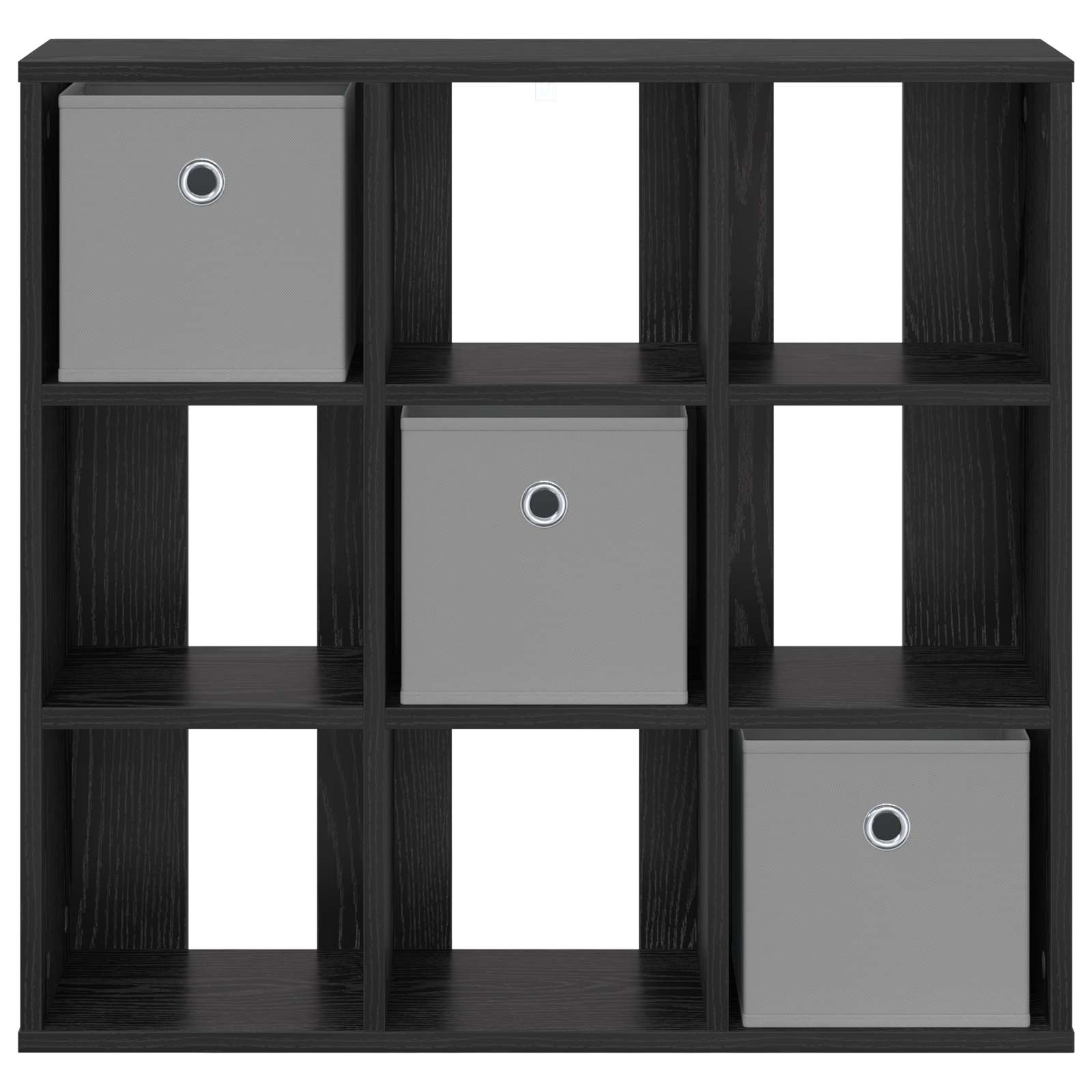Sideboard with Drawer Black Oak 73.5 x 24 x 69.5 cm