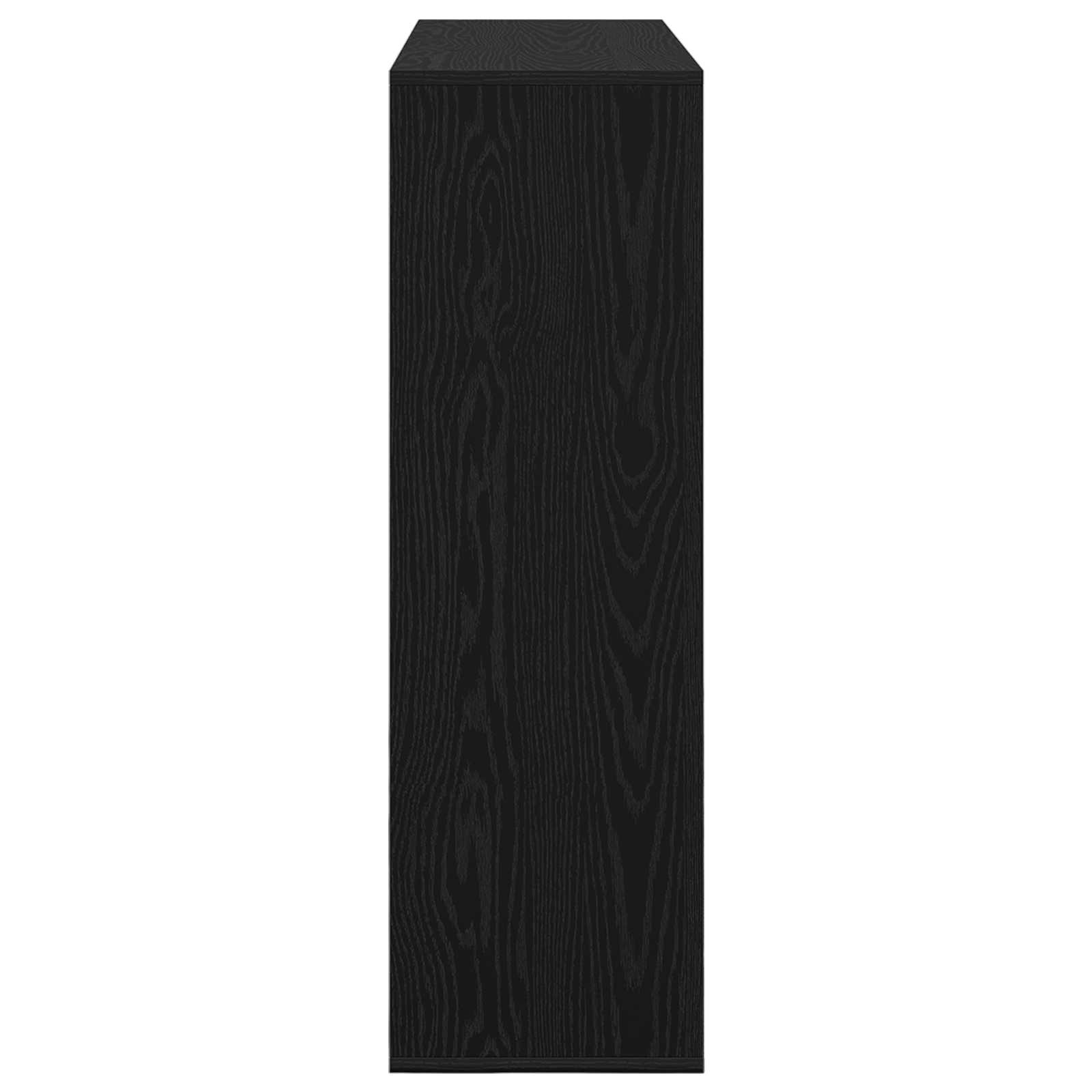 Sideboard with Drawer Black Oak 102 x 31 x 99.5 cm