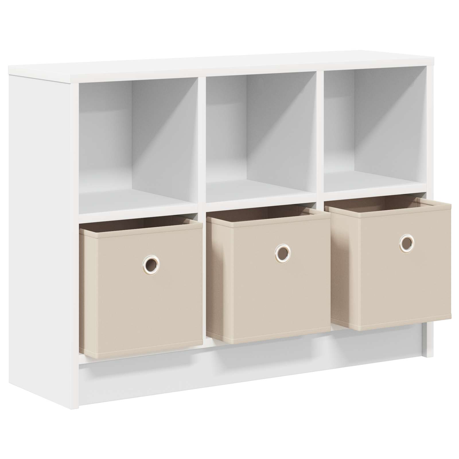 Sideboard with Drawer White 73.5 x 22.5 x 53.5 cm