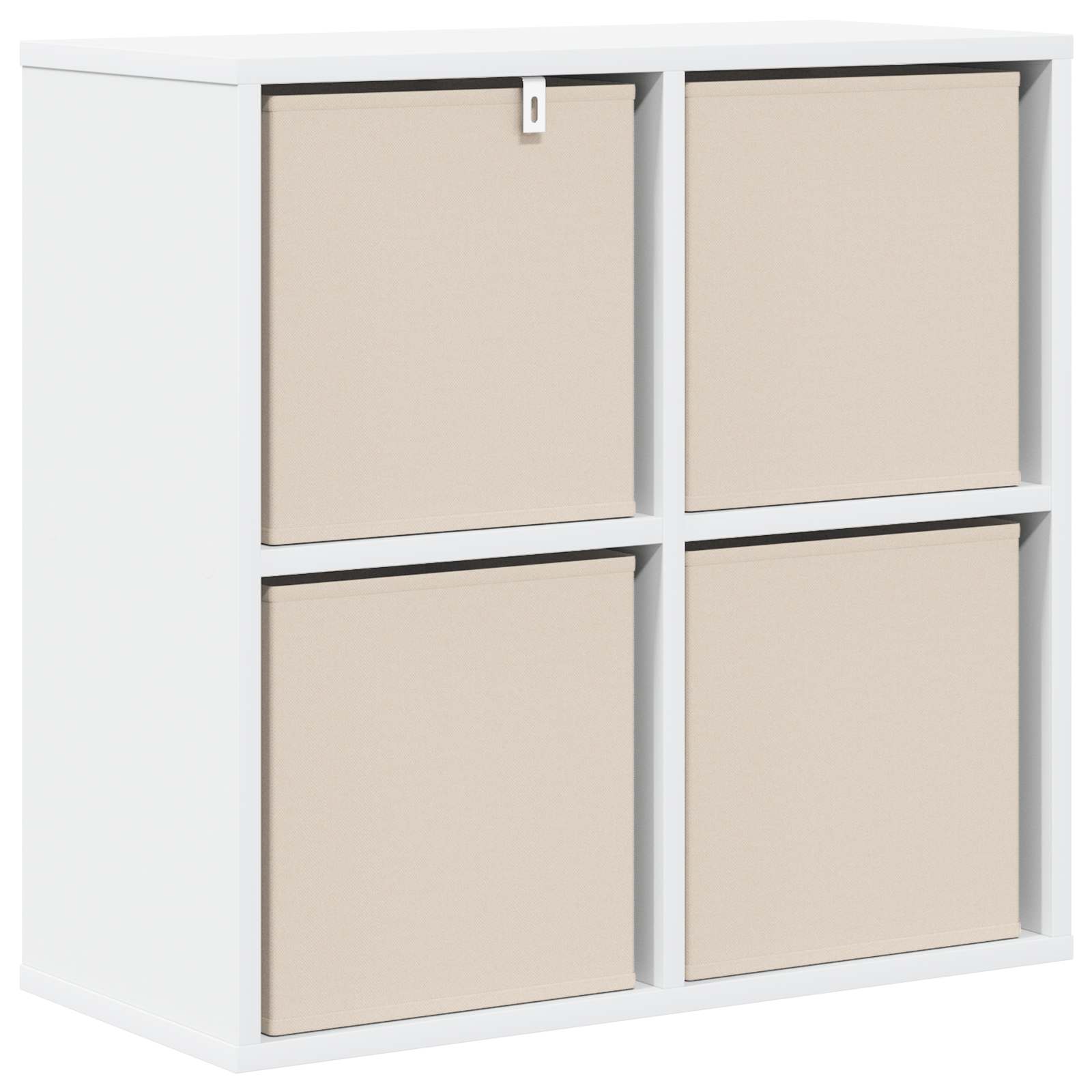 Sideboard with Drawer White 59.5 x 27 x 57 cm