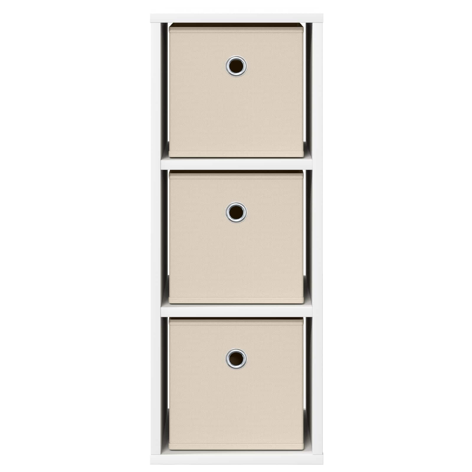 Sideboard with Drawer White 25.5 x 22 x 69.5 cm