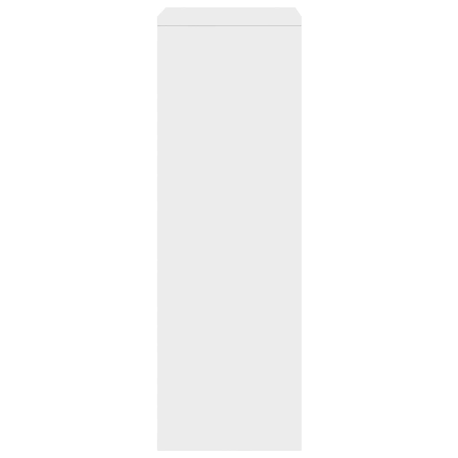 Sideboard with Drawer White 25.5 x 22 x 69.5 cm