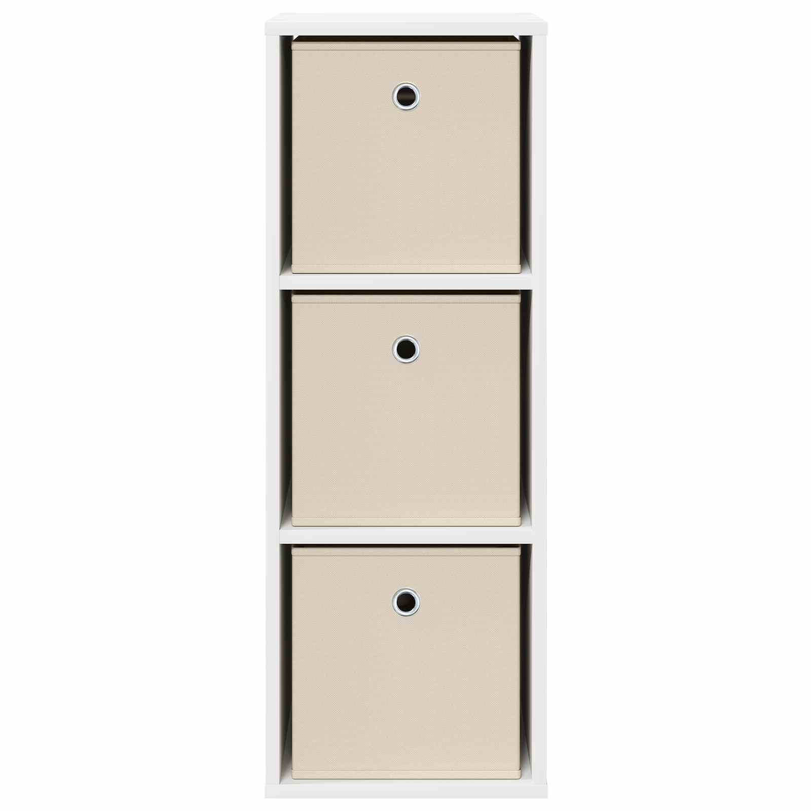 Sideboard with Drawer White 30.5 x 27 x 84.5 cm