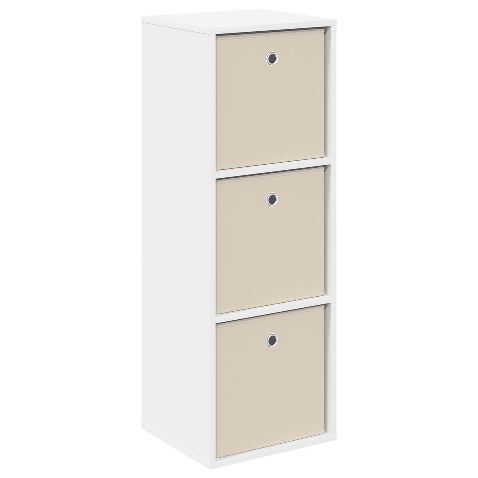 Sideboard with Drawer White 35 x 32 x 99.5 cm