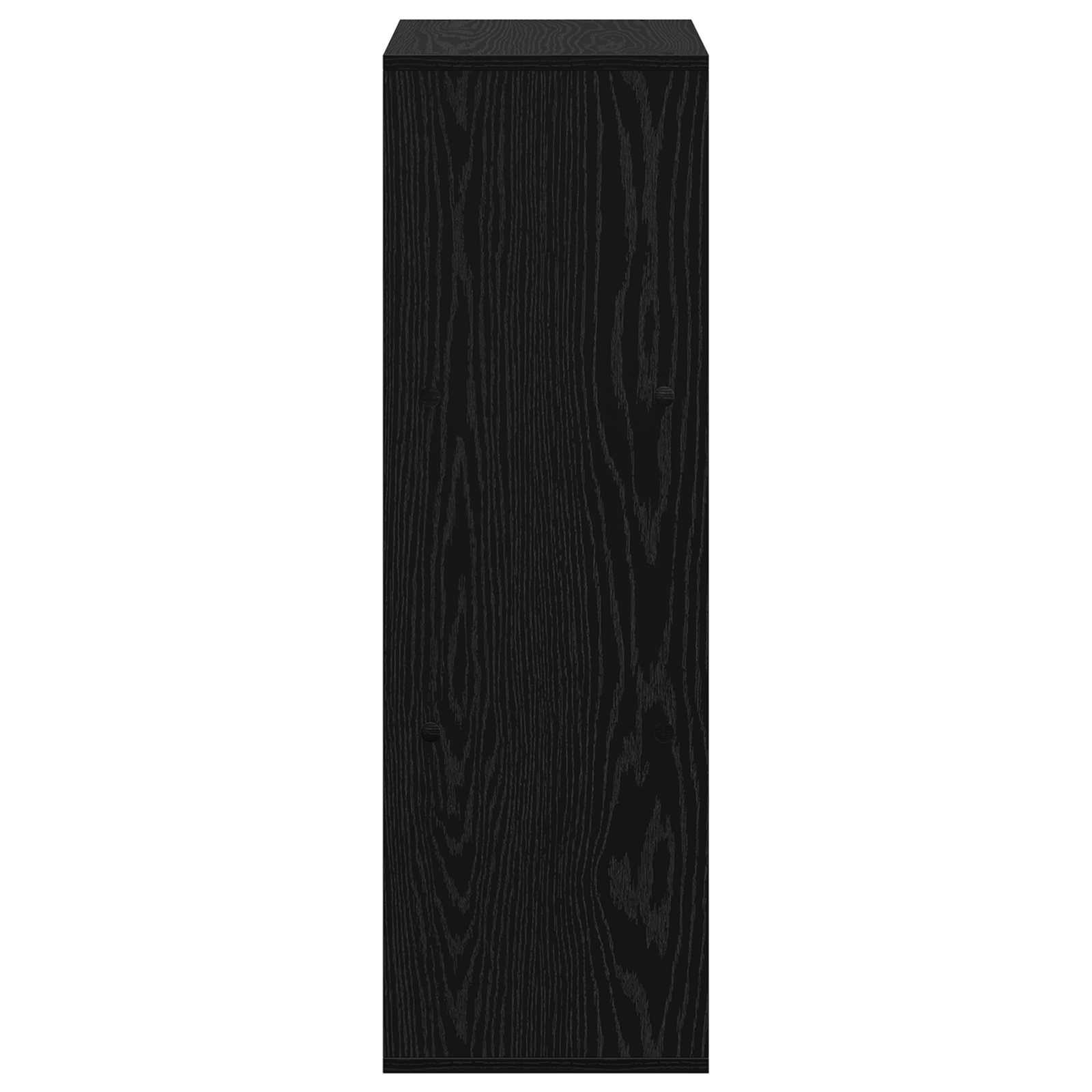 Sideboard with Drawer Black Oak 35 x 32 x 99.5 cm