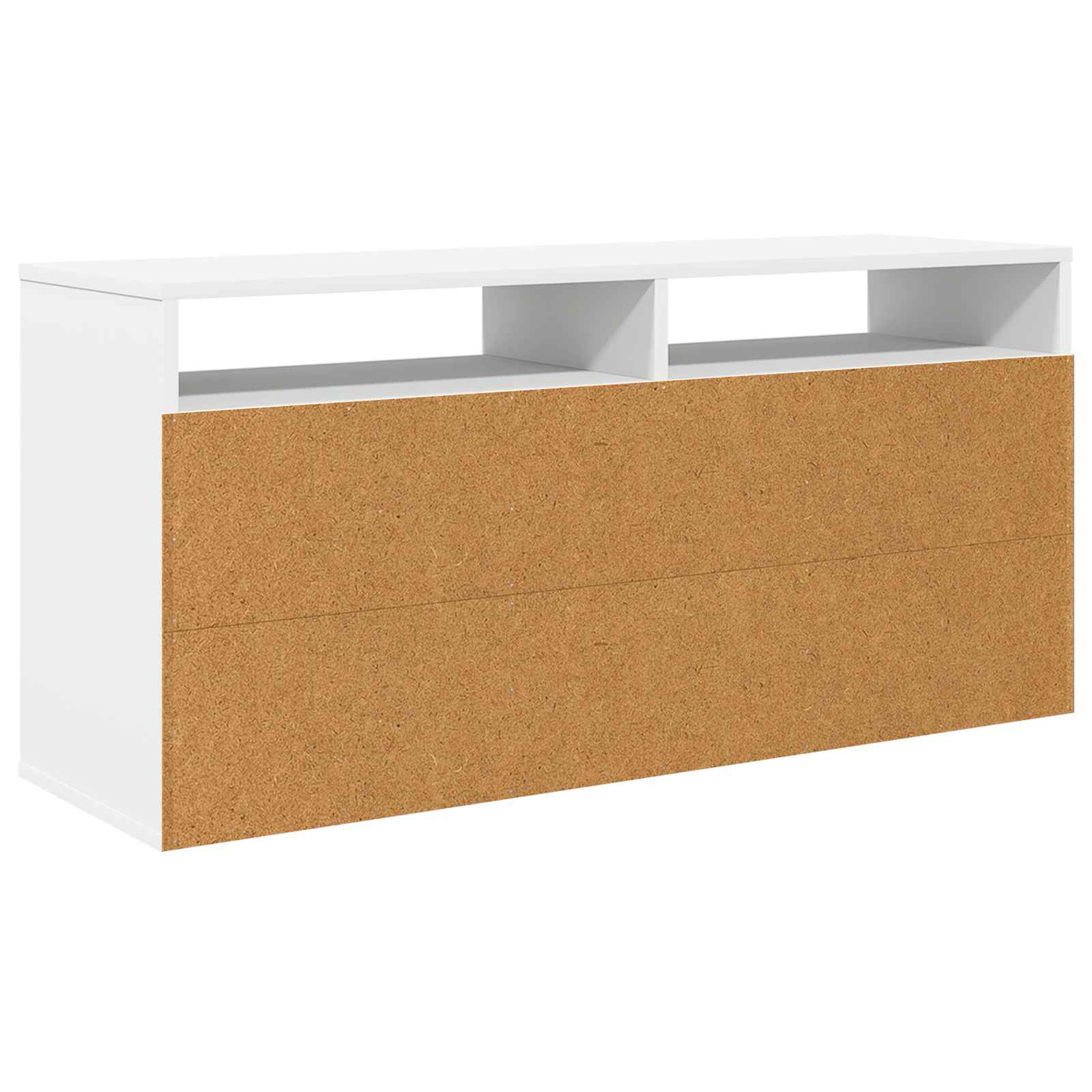 Lowboard with Drawer White 102 x 32 x 48.5 cm