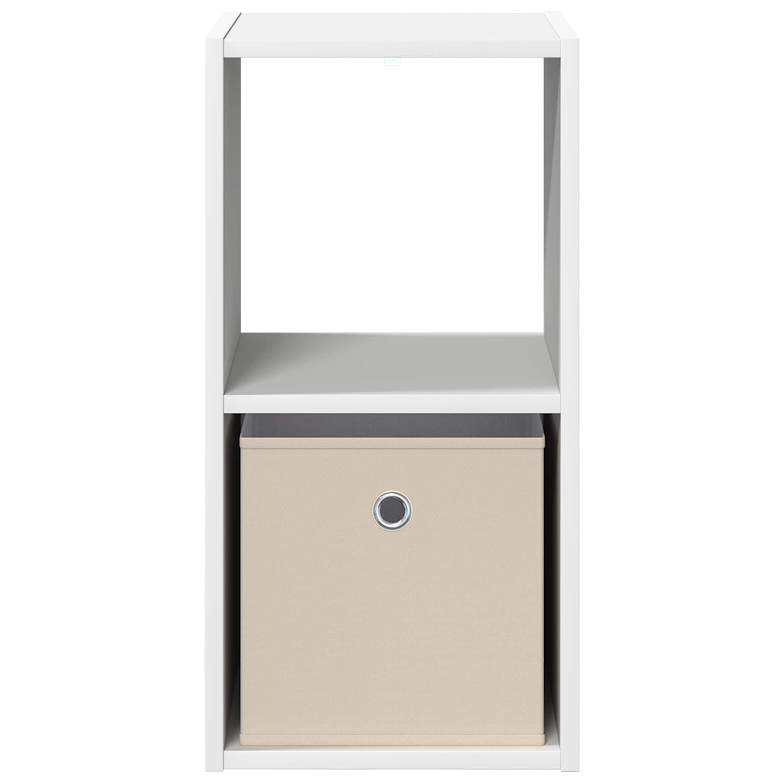Bedside Table 2 pcs White 30.5 x 27 x 59.5 cm Engineered Wood