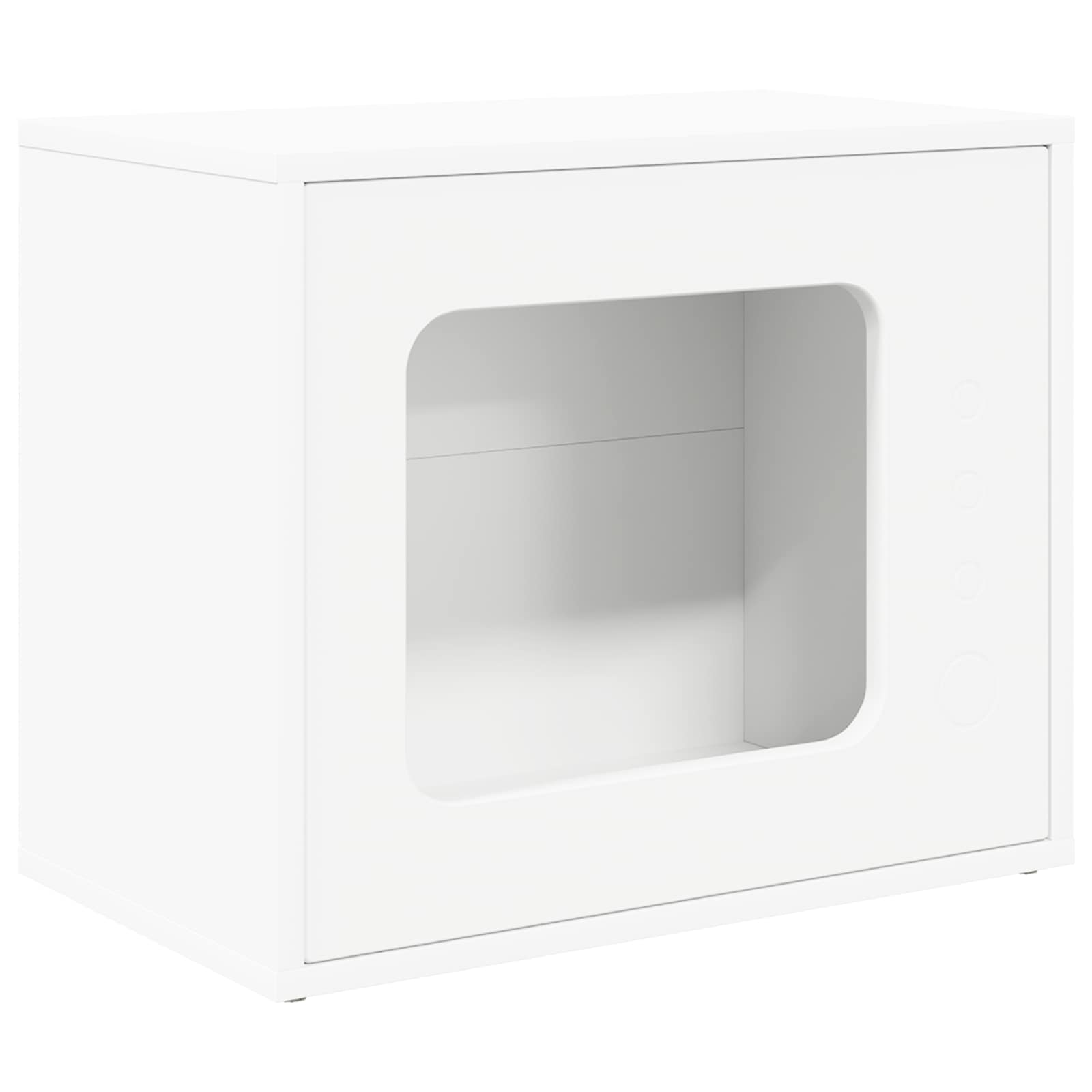 Cat House White 51 x 30 x 42.5 cm Engineered Wood