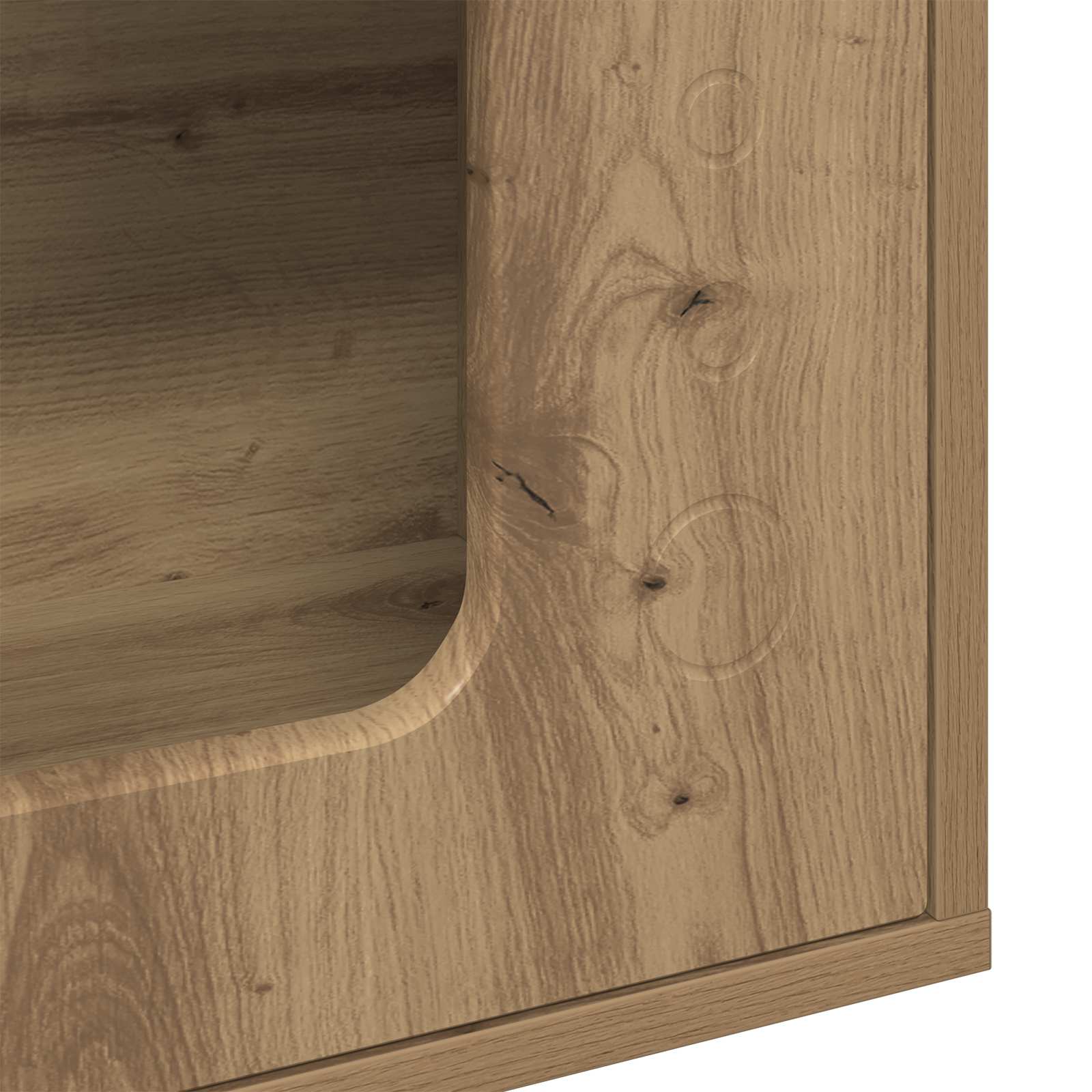 Cat House Artisian Oak 51 x 30 x 42.5 cm Engineered Wood