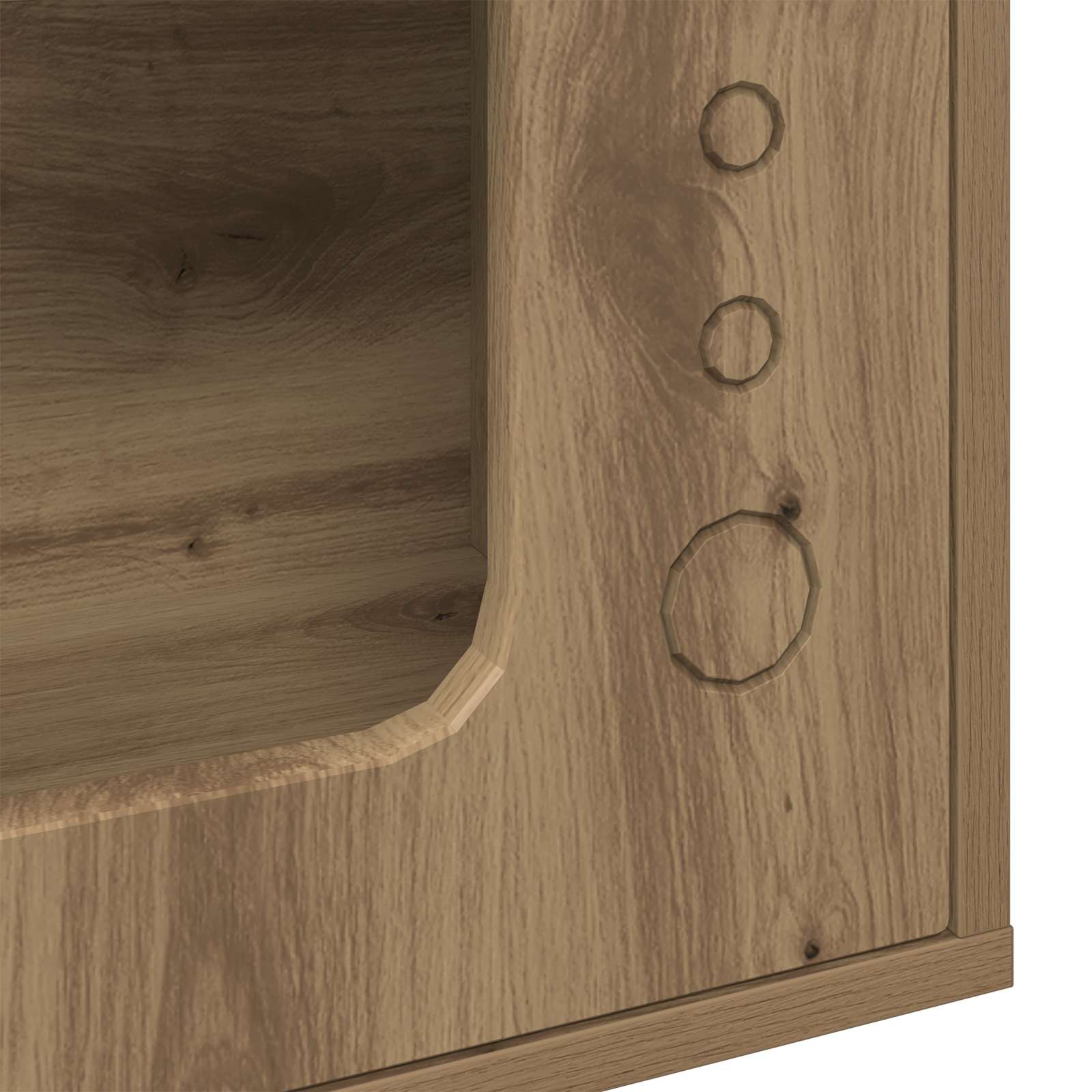 Cat House Artisian Oak 51 x 30 x 42 cm Engineered Wood