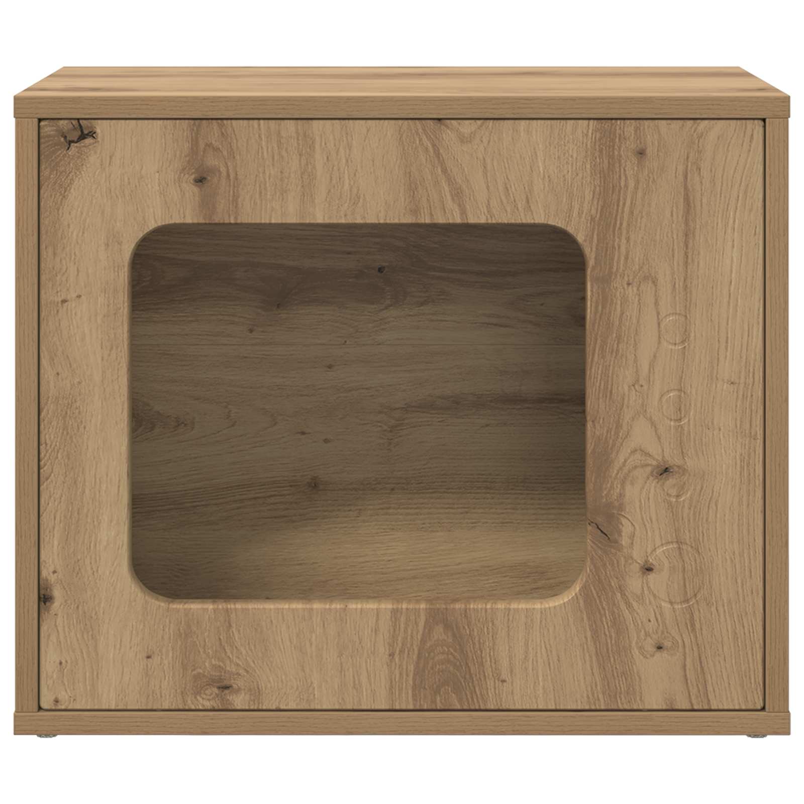 Cat House Artisian Oak 51 x 30 x 42.5 cm Engineered Wood