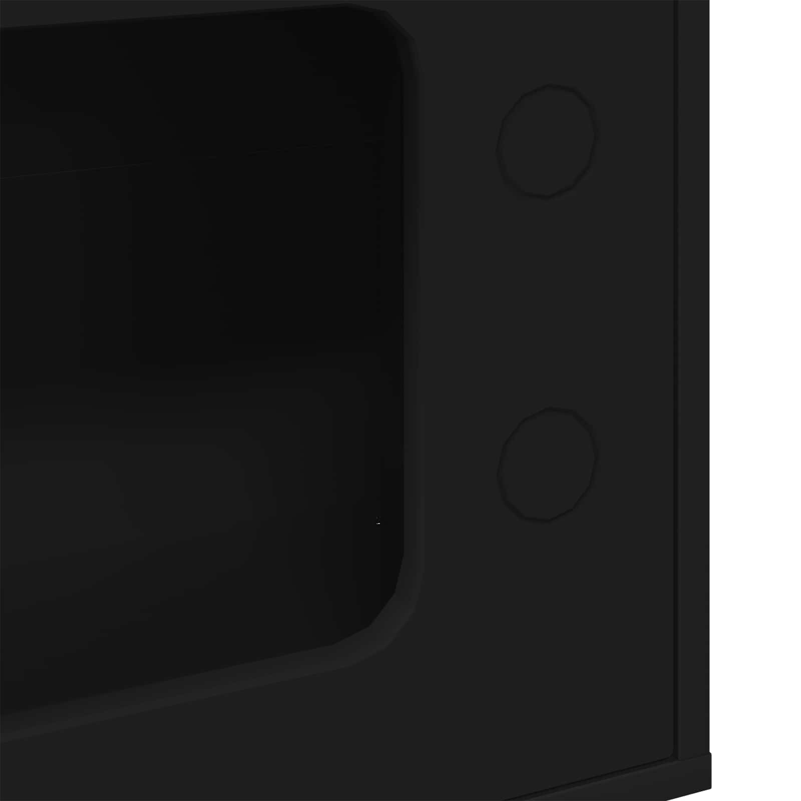 Cat House Black 51 x 30 x 52 cm Engineered Wood