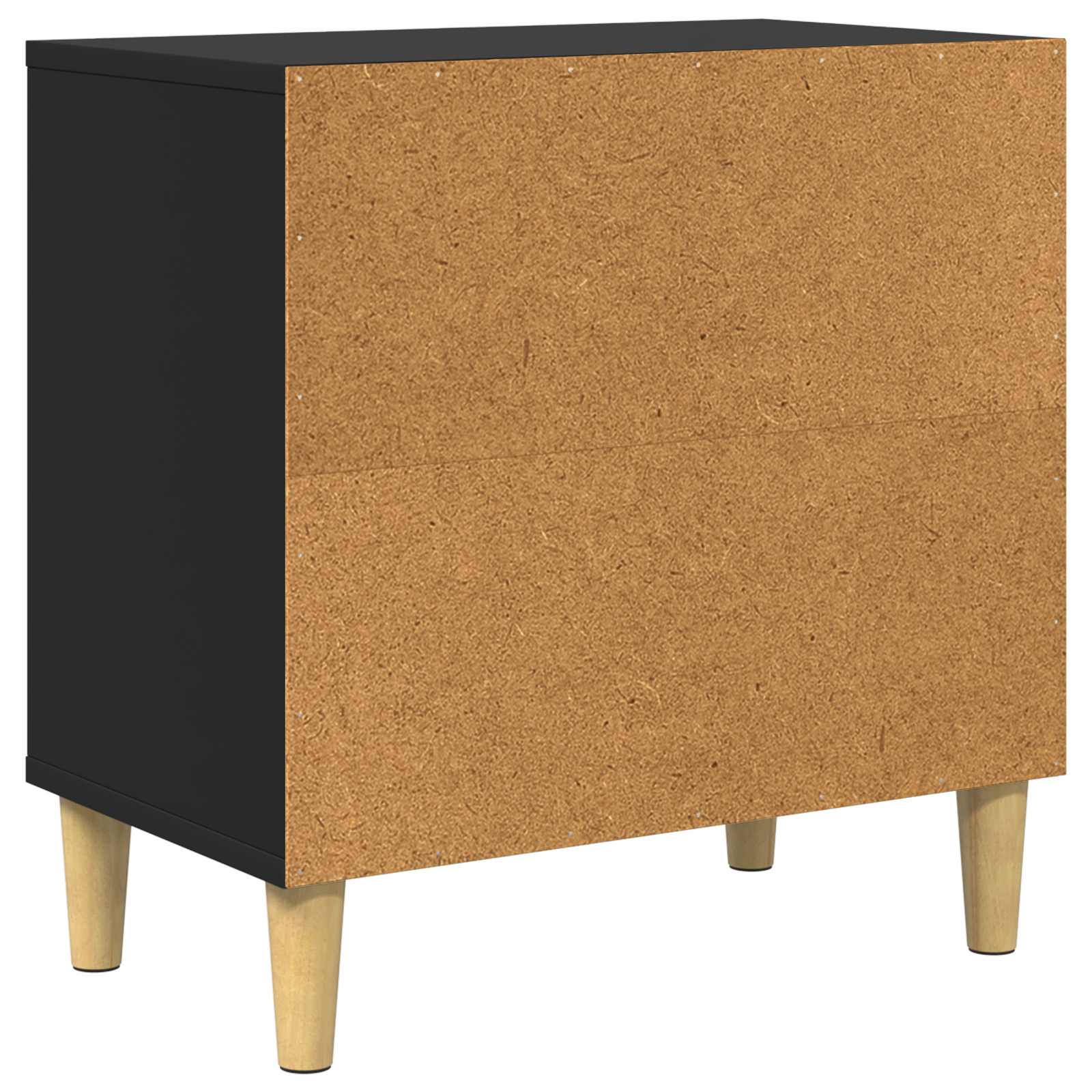 Cat House Black 51 x 30 x 52 cm Engineered Wood