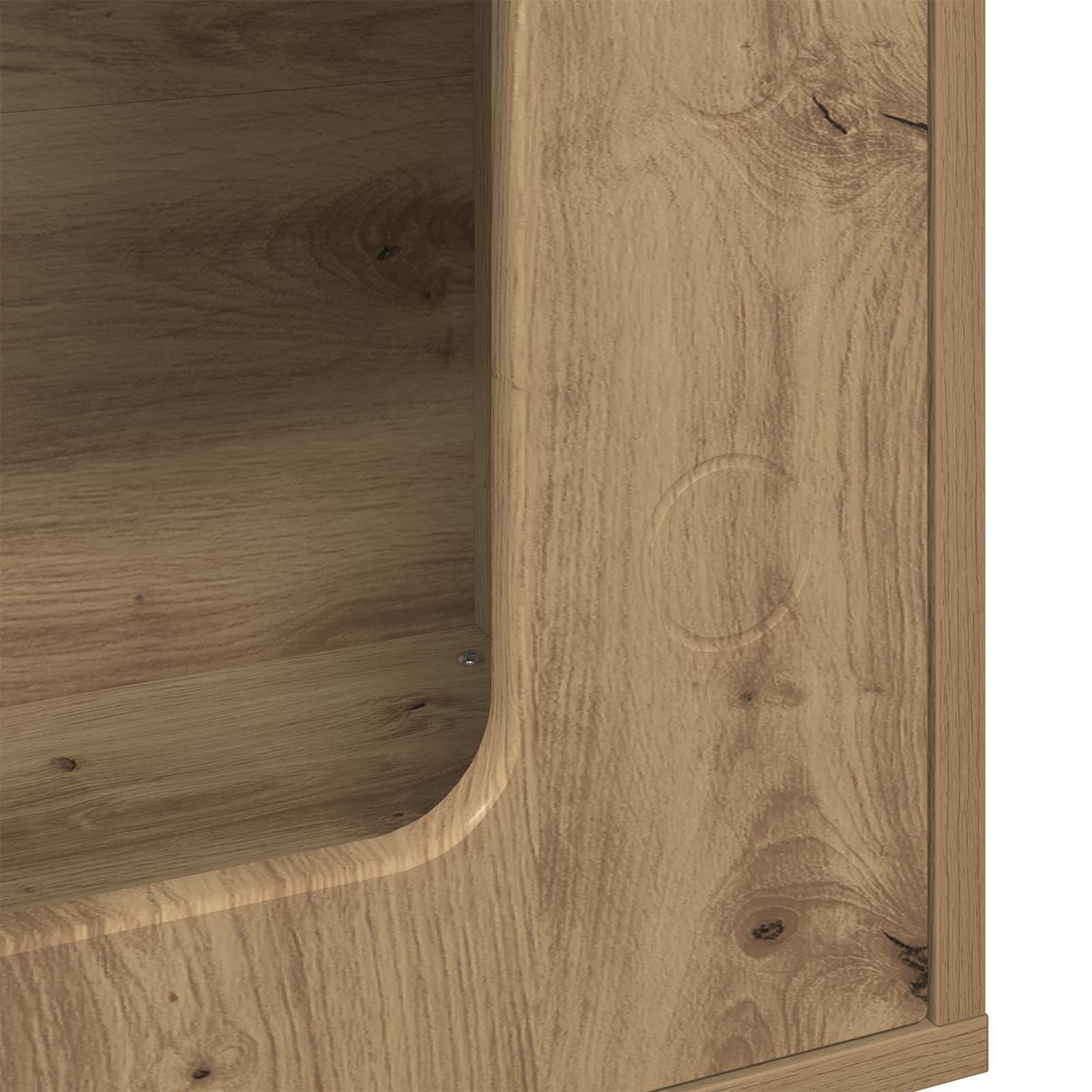 Cat House Artisan Oak 51 x 30 x 52 cm Engineered Wood