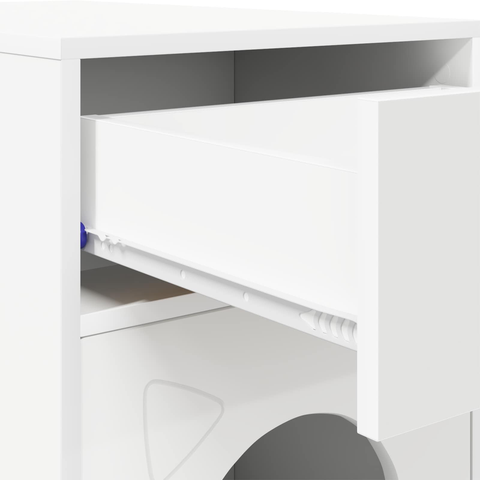 Cat House White 72 x 42.5 x 70 cm Engineered Wood