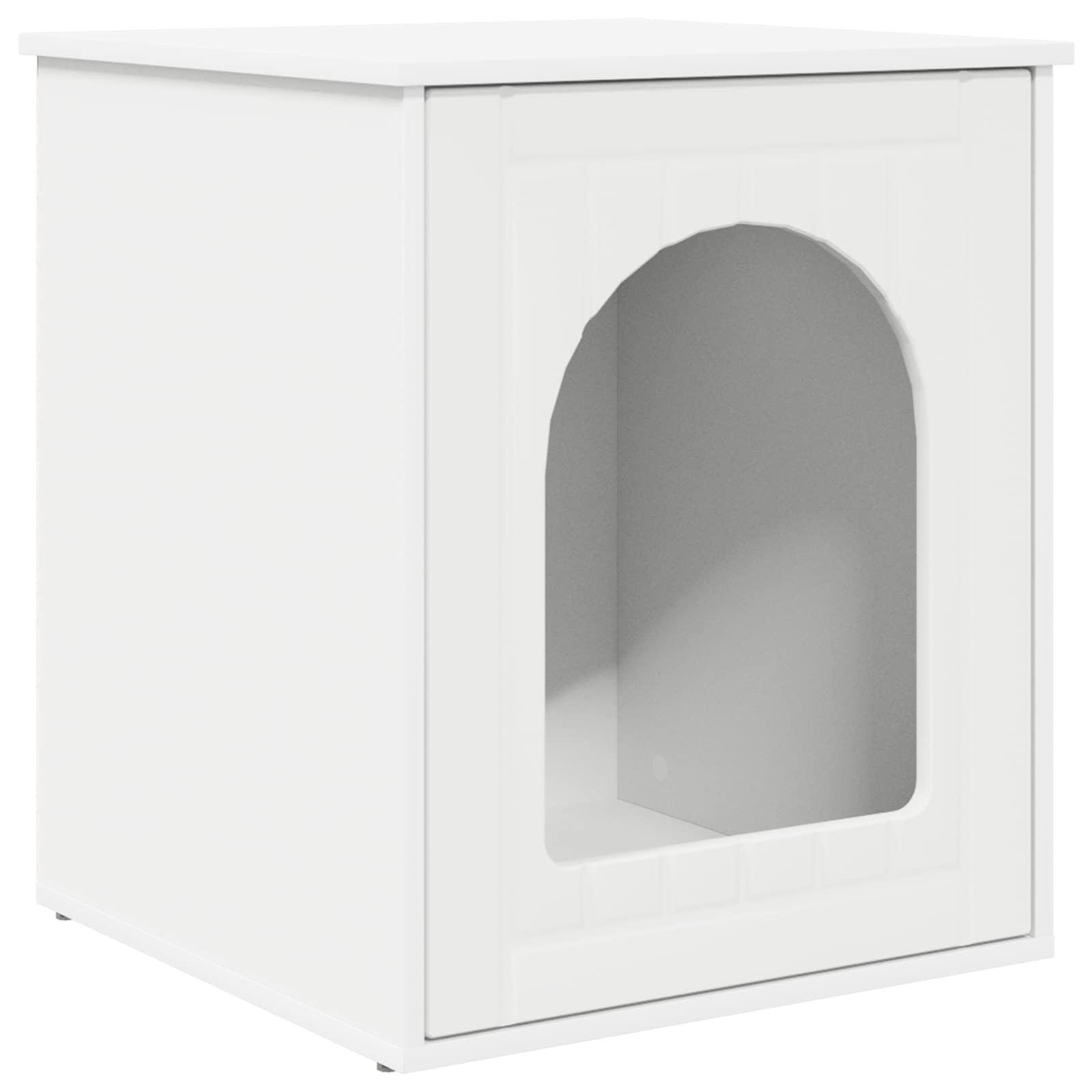 Cat House White 53 x 52 x 62 cm Engineered Wood